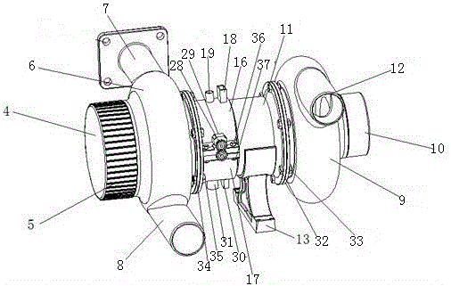 variable position turbocharger