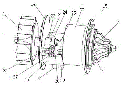 variable position turbocharger