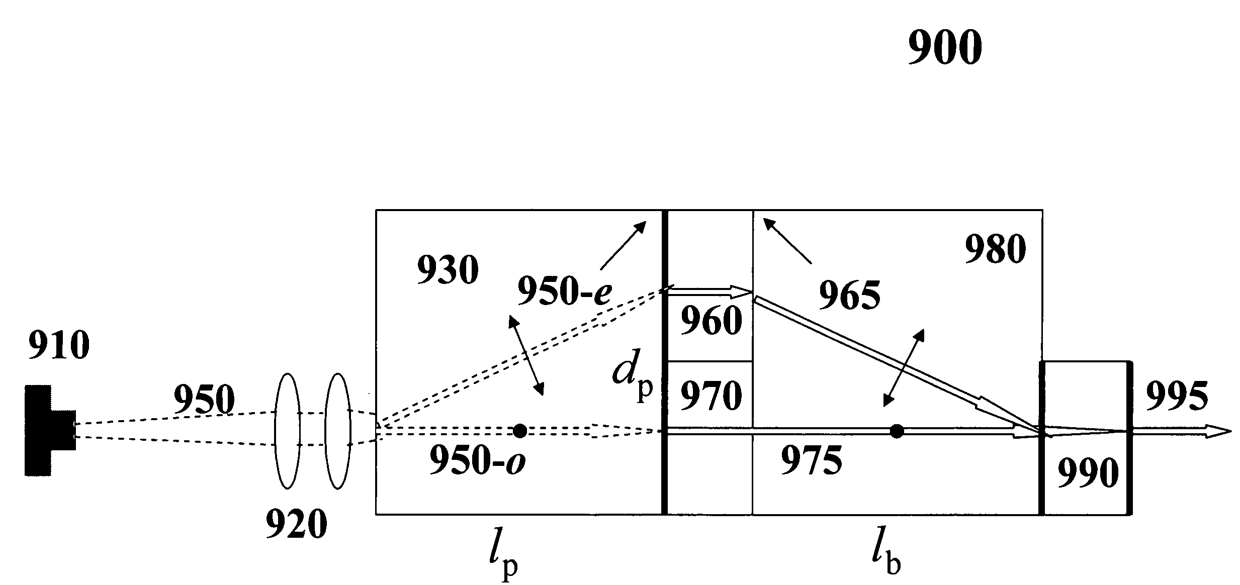 Monolithic microchip laser with intracavity beam combining and sum frequency or difference frequency mixing
