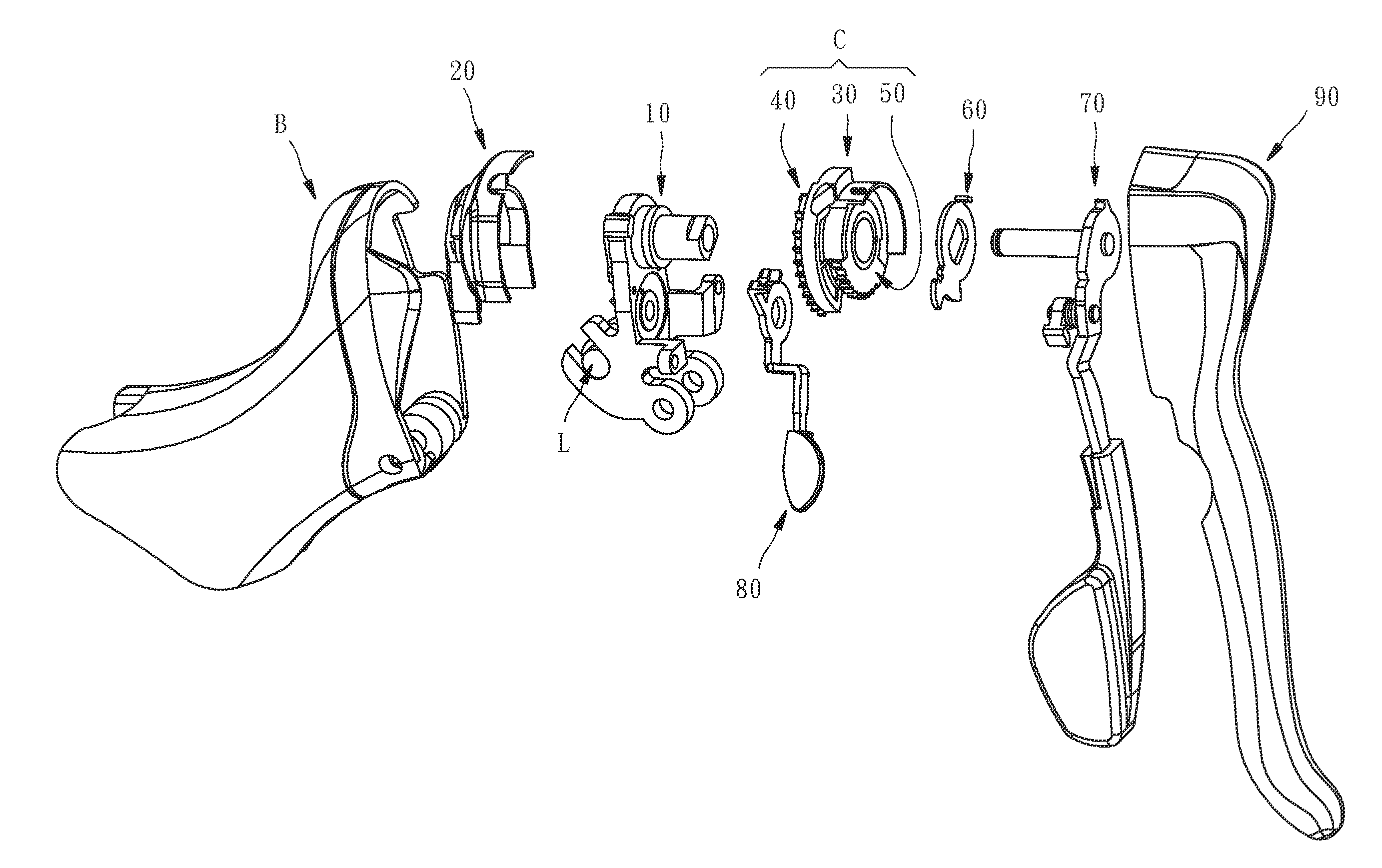 Shift control device for bicycle