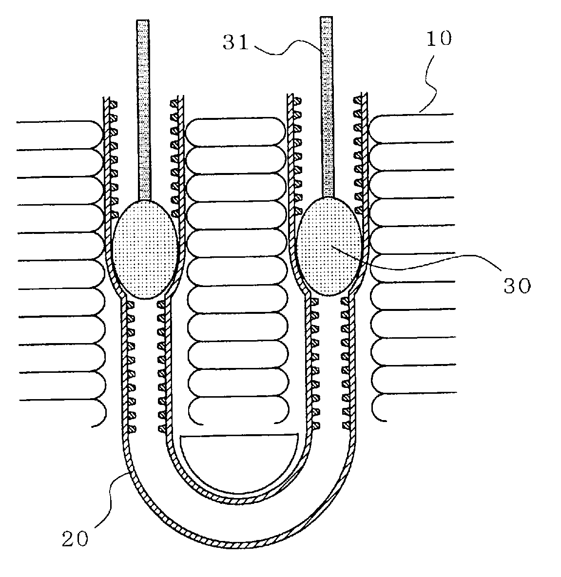 Heat transfer tube for heat exchanger, heat exchanger, refrigeration cycle device, and air conditioning device