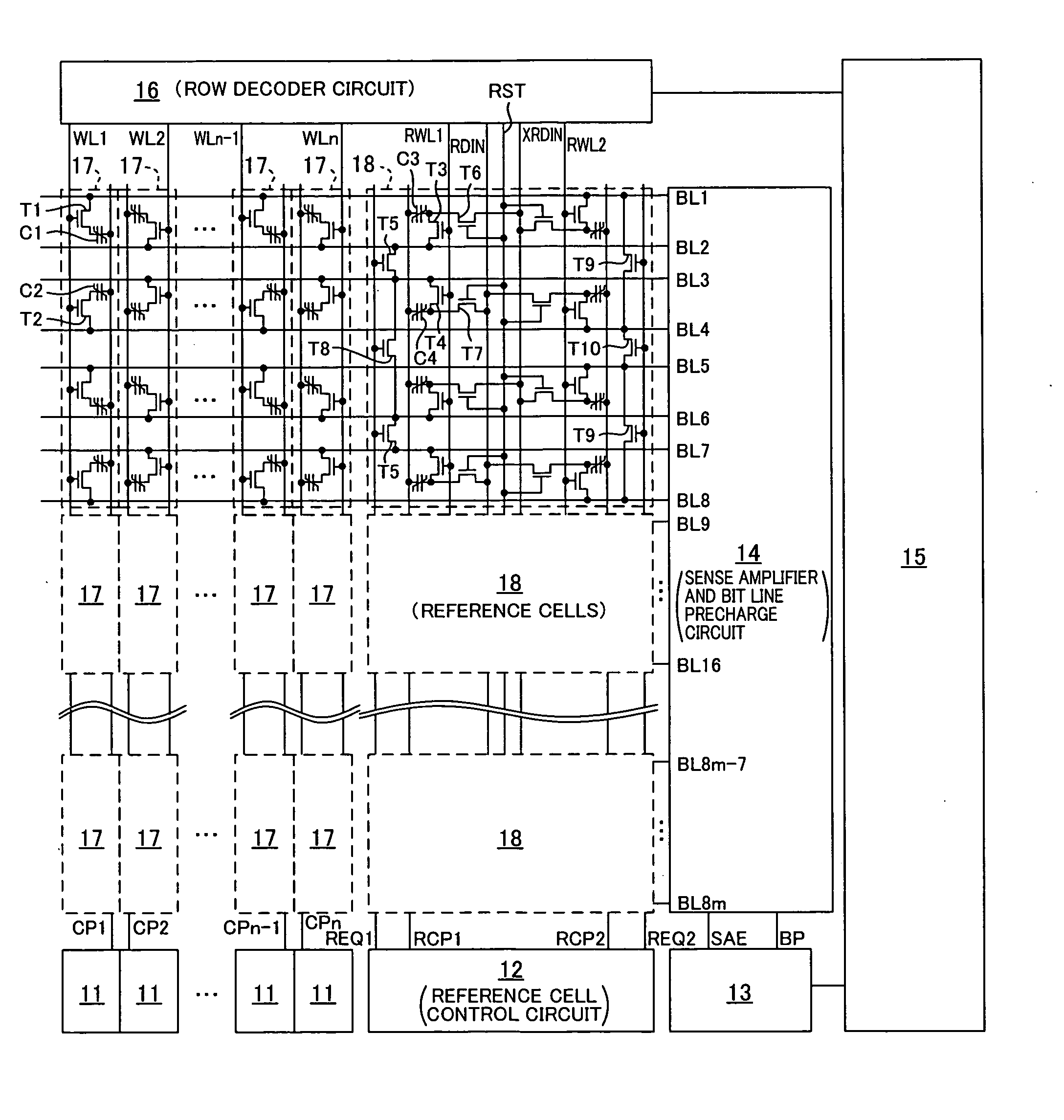 Ferroelectric semiconductor memory device