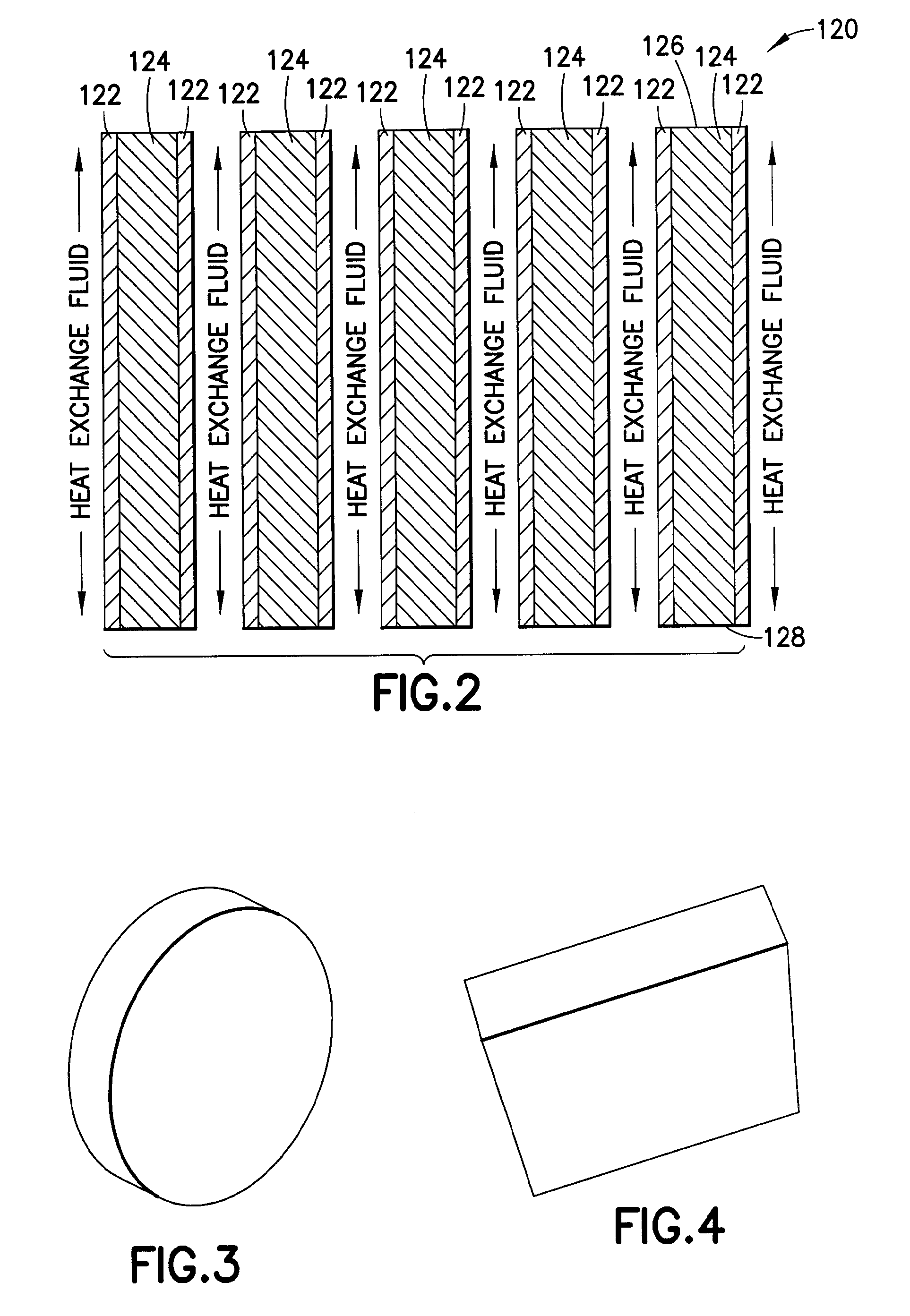 Component for solar adsorption refrigeration system and method of making such component