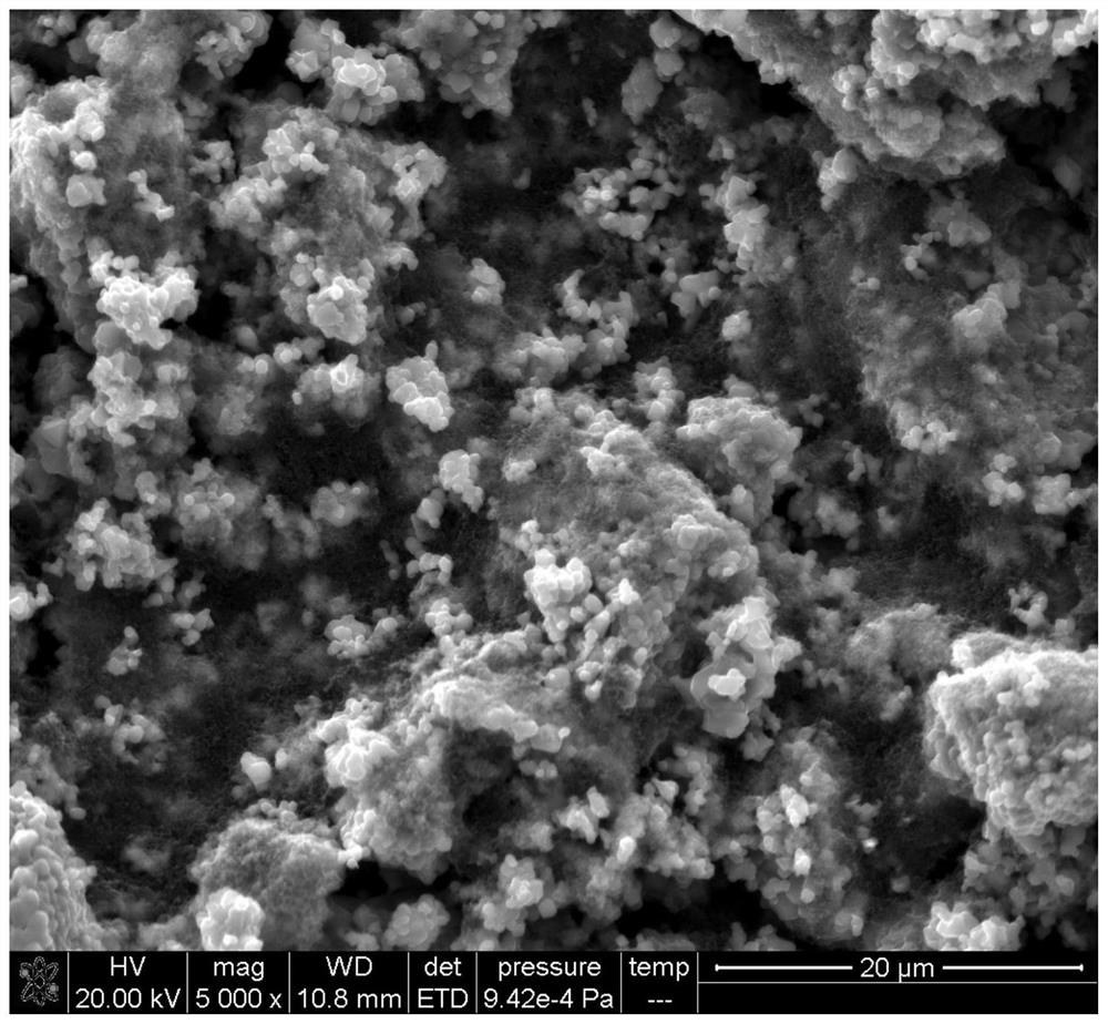 A kind of preparation method of positive electrode conductive agent and conductive agent slurry of lithium ion battery