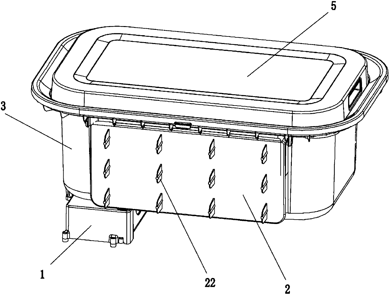 High-voltage discharge plate electrode assembly and high-voltage detoxification apparatus thereof