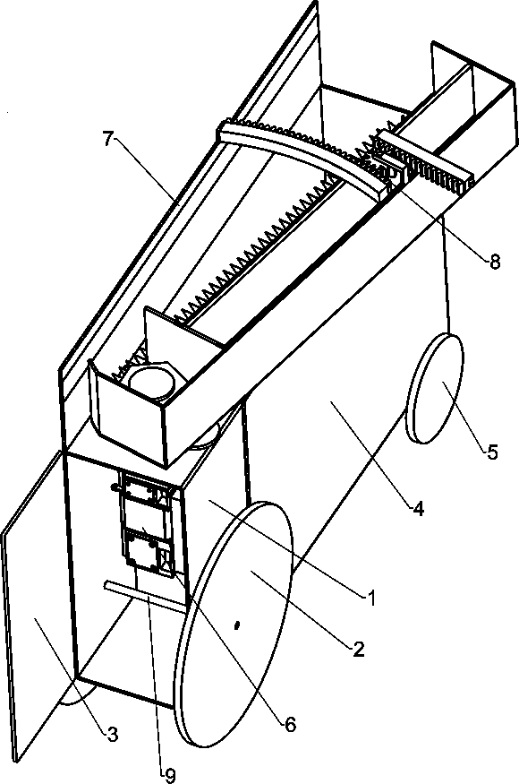 Tea leaf picking equipment