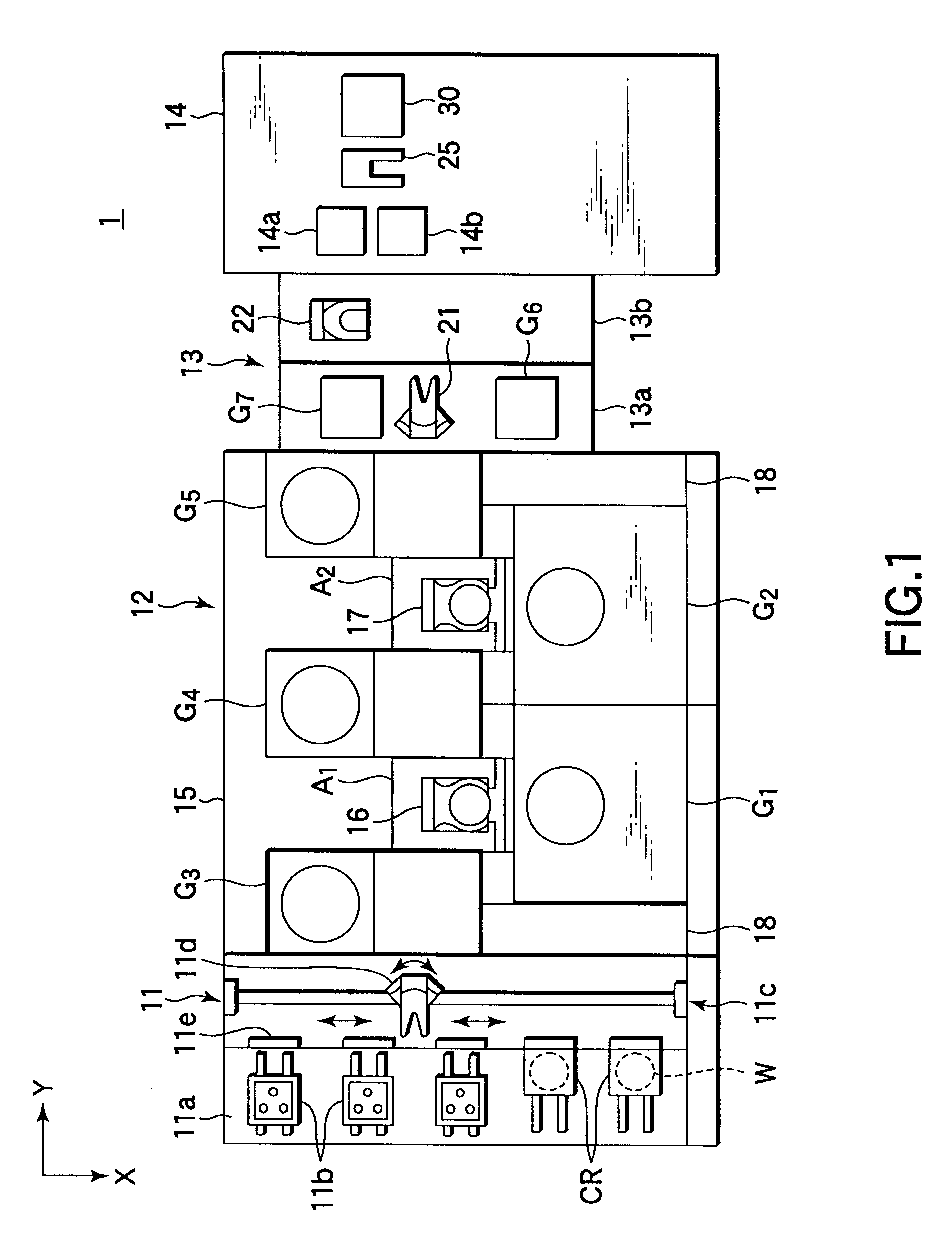 Pattern forming method and apparatus used for the same