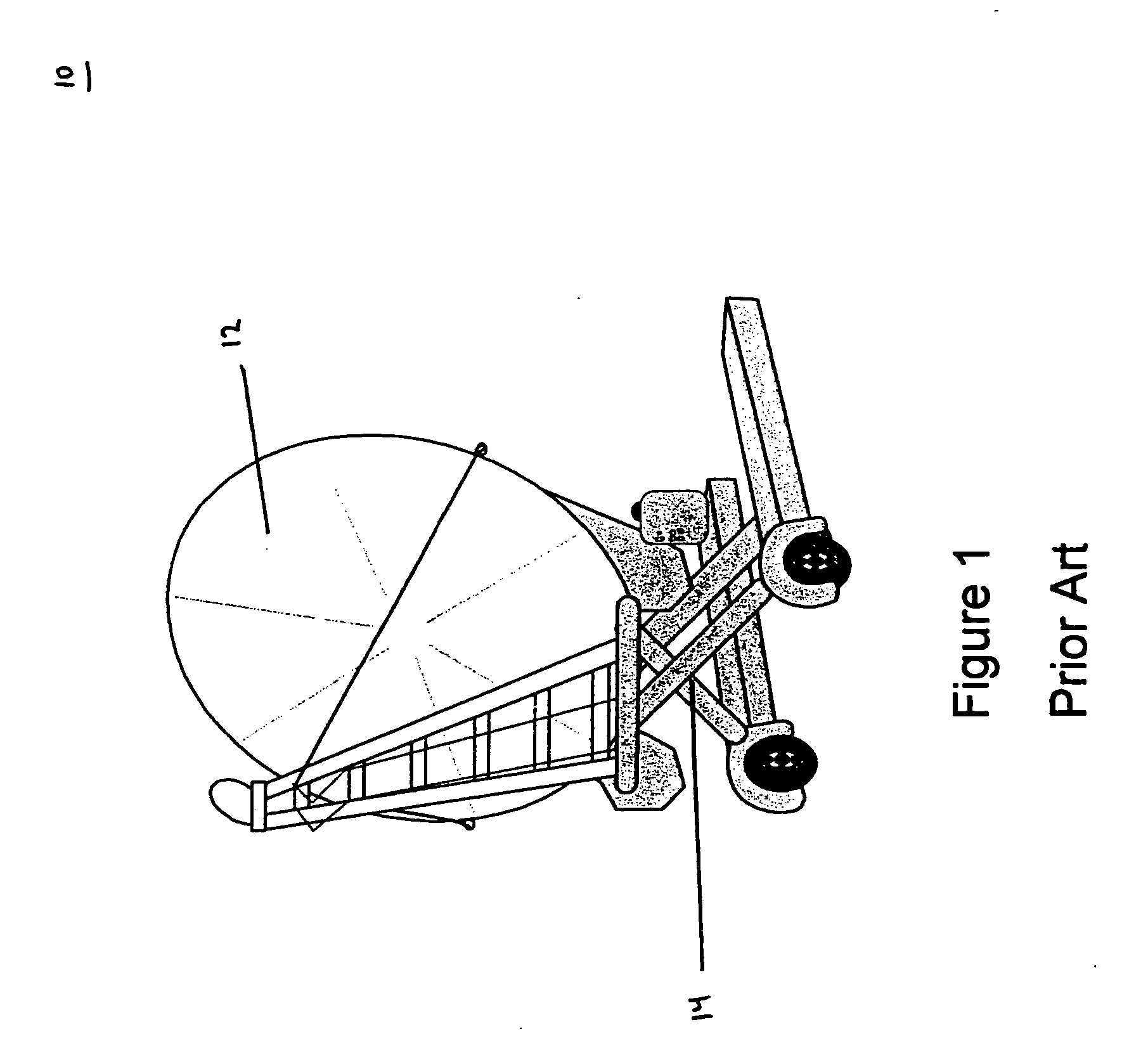 Ground based inflatable antenna