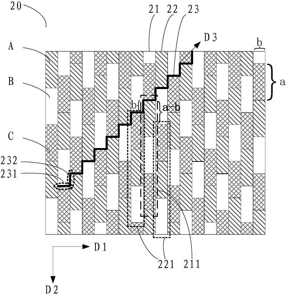 Array substrate, display device and subpixel rendering method