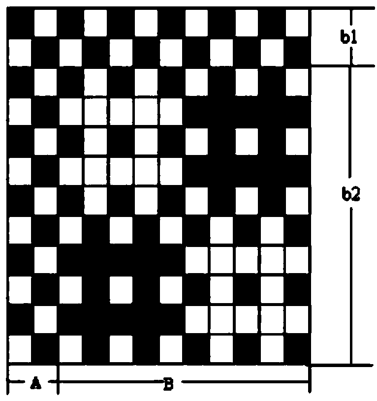 All-cotton and high-count seersucker fabric and processing method thereof