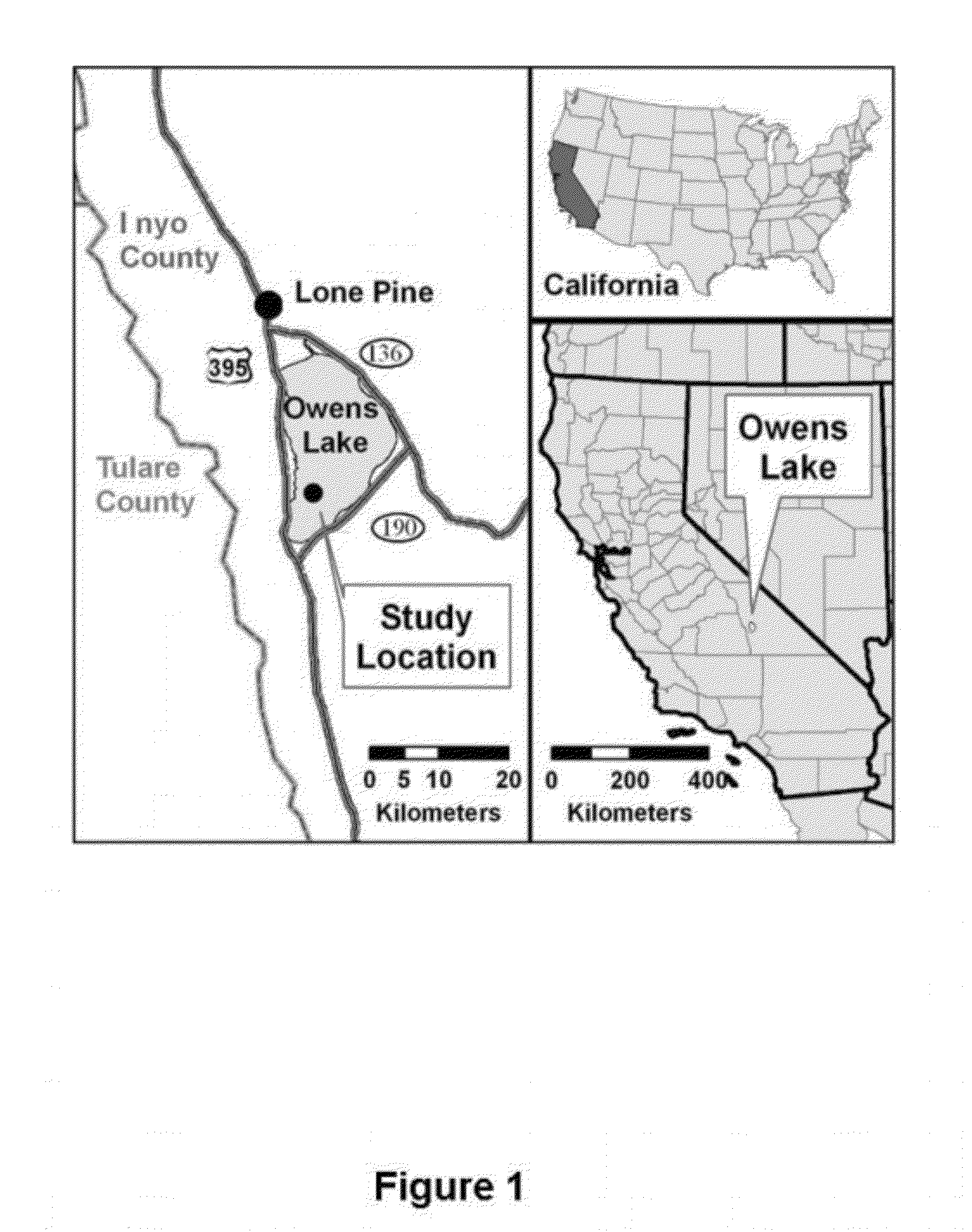 Method for dust control on saline dry lakebeds using minimal water resources