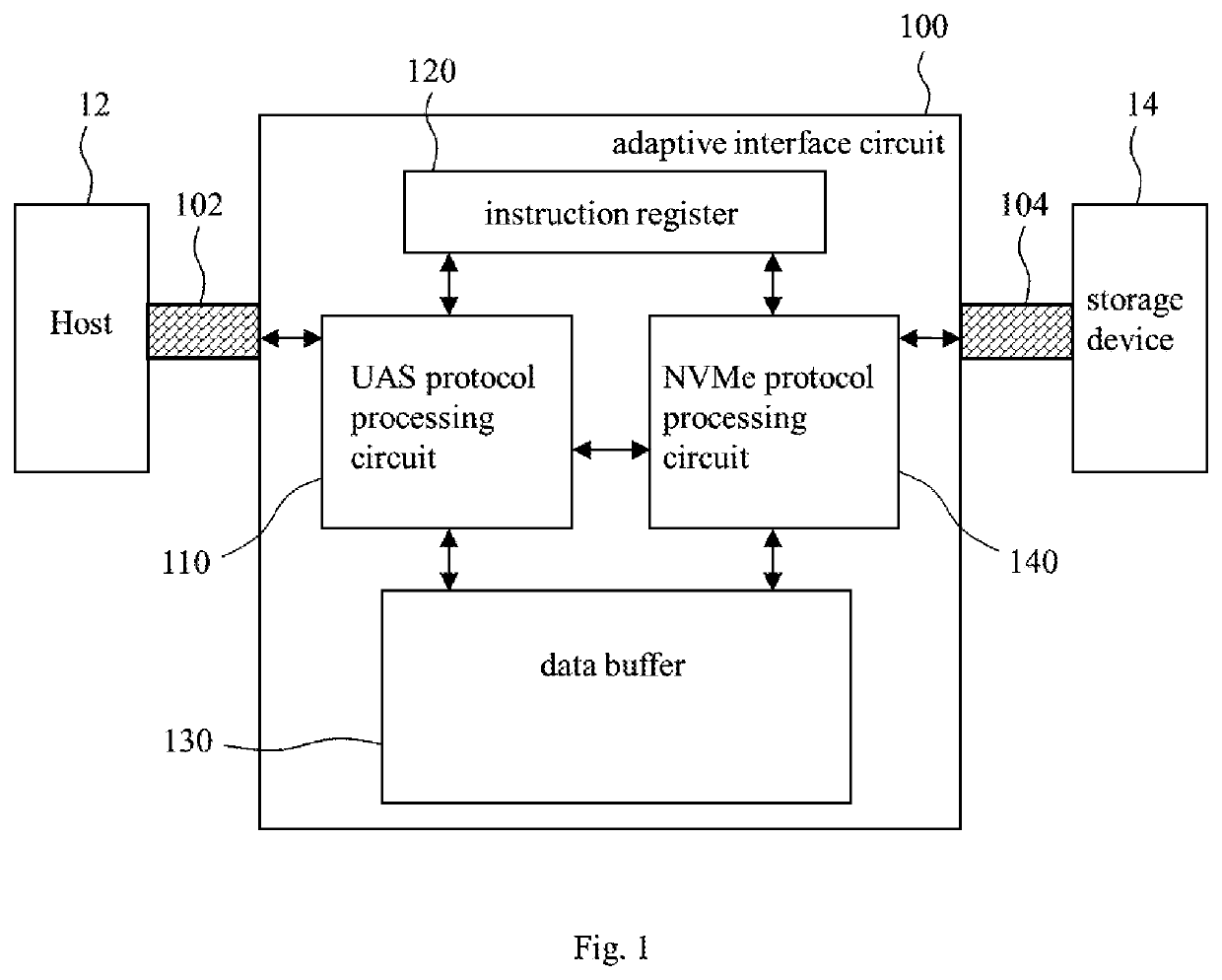 Smart interface circuit