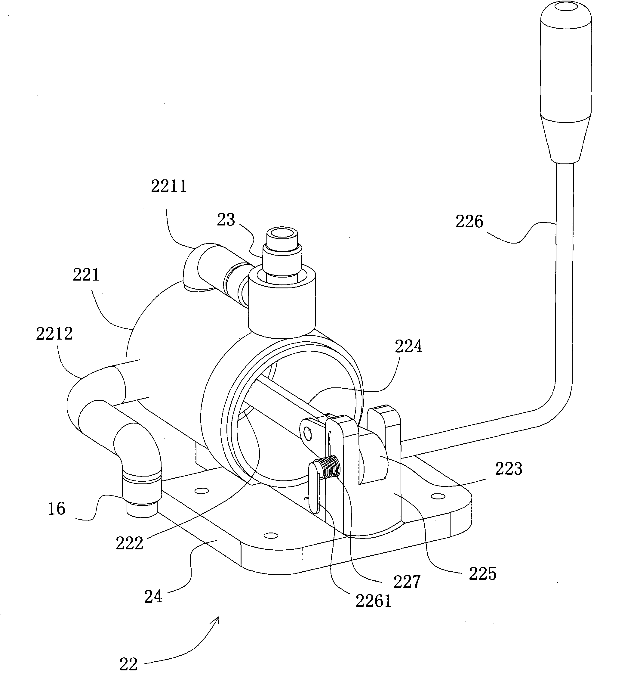 Sprayer dispensing apparatus