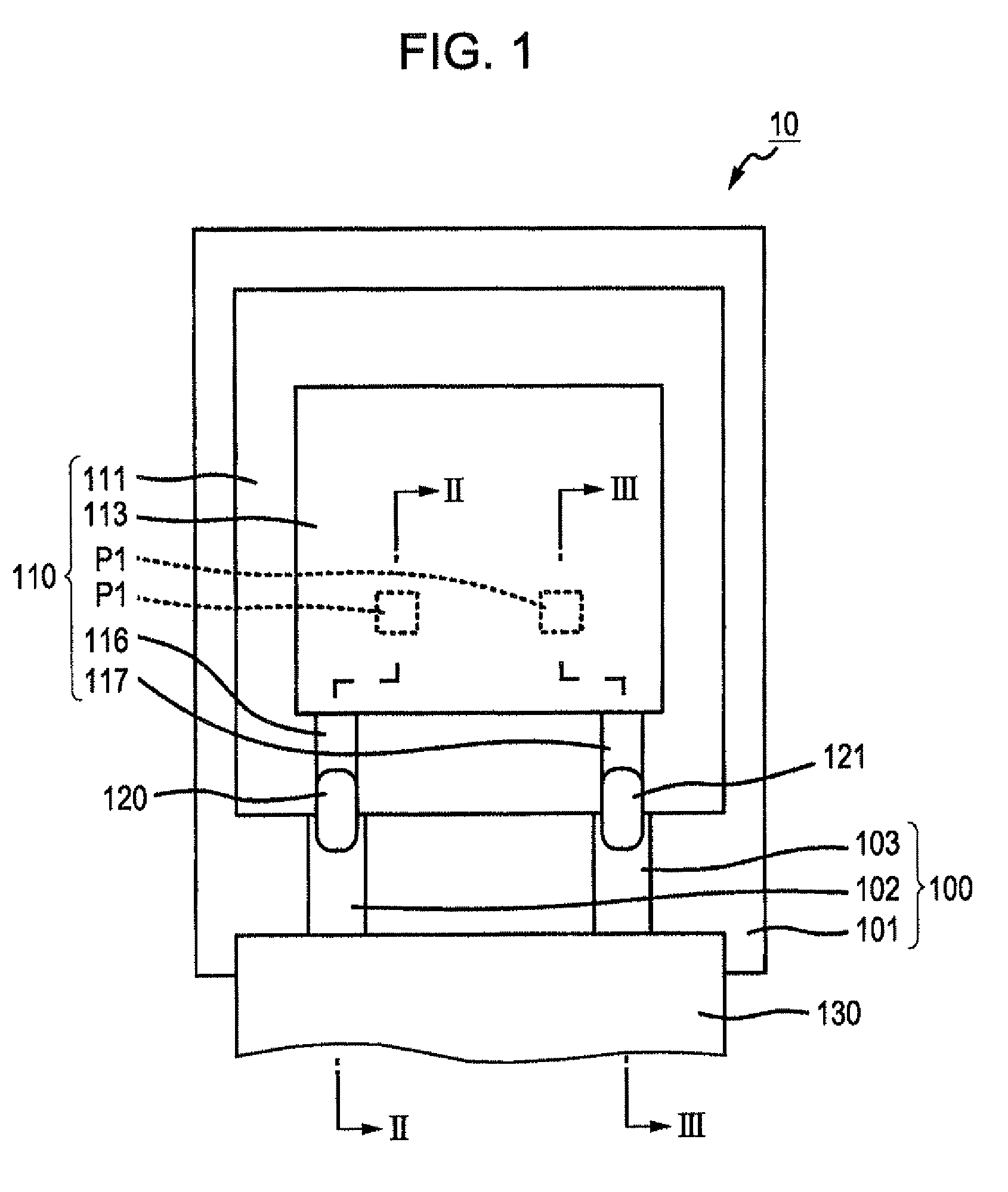 Display device with illuminator connecting with relay, method for manufacturing display device, and electronic apparatus