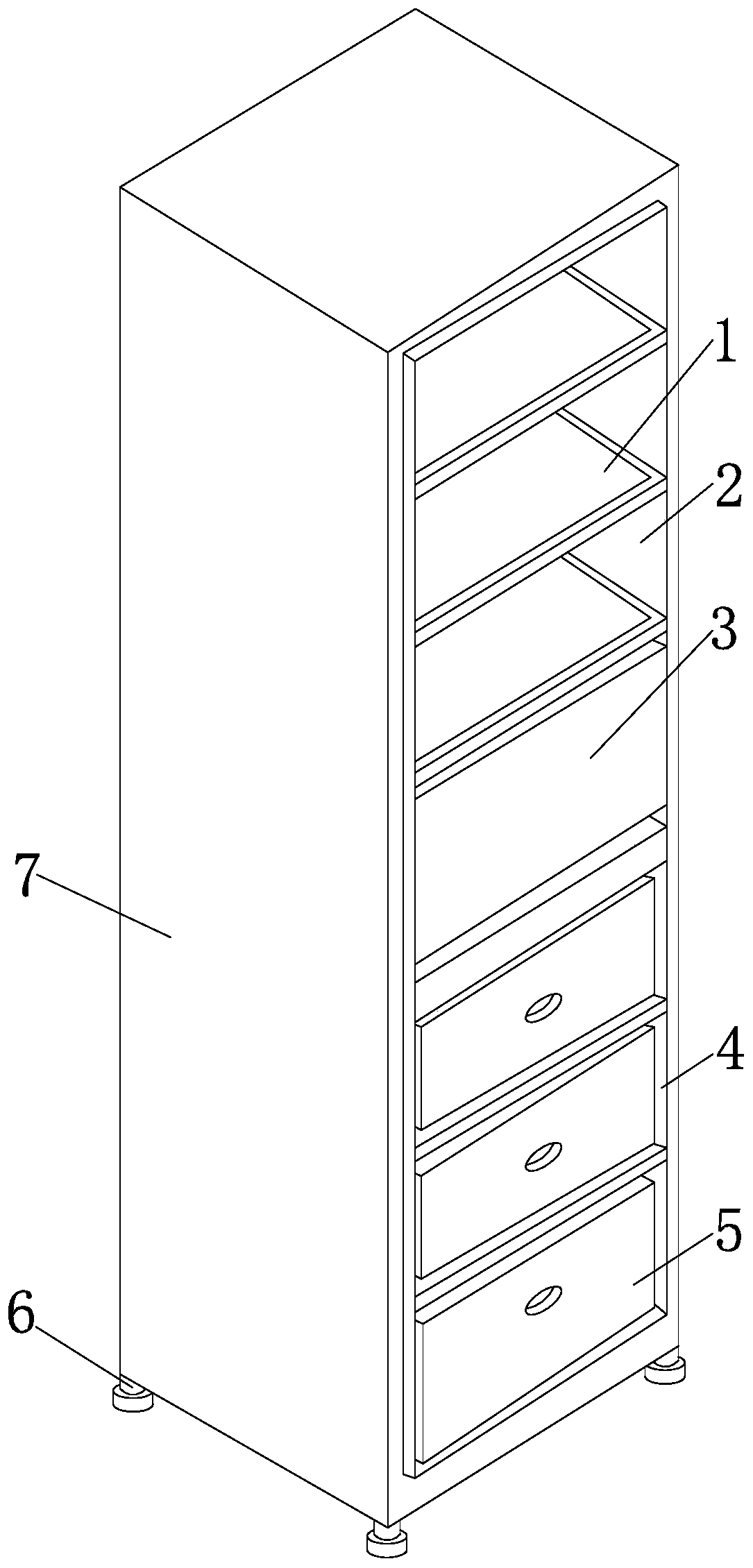 Surrounding dual-convection non-frost refrigerator according to electrode law