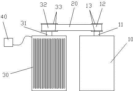 Accelerator of silicone oil stirrer