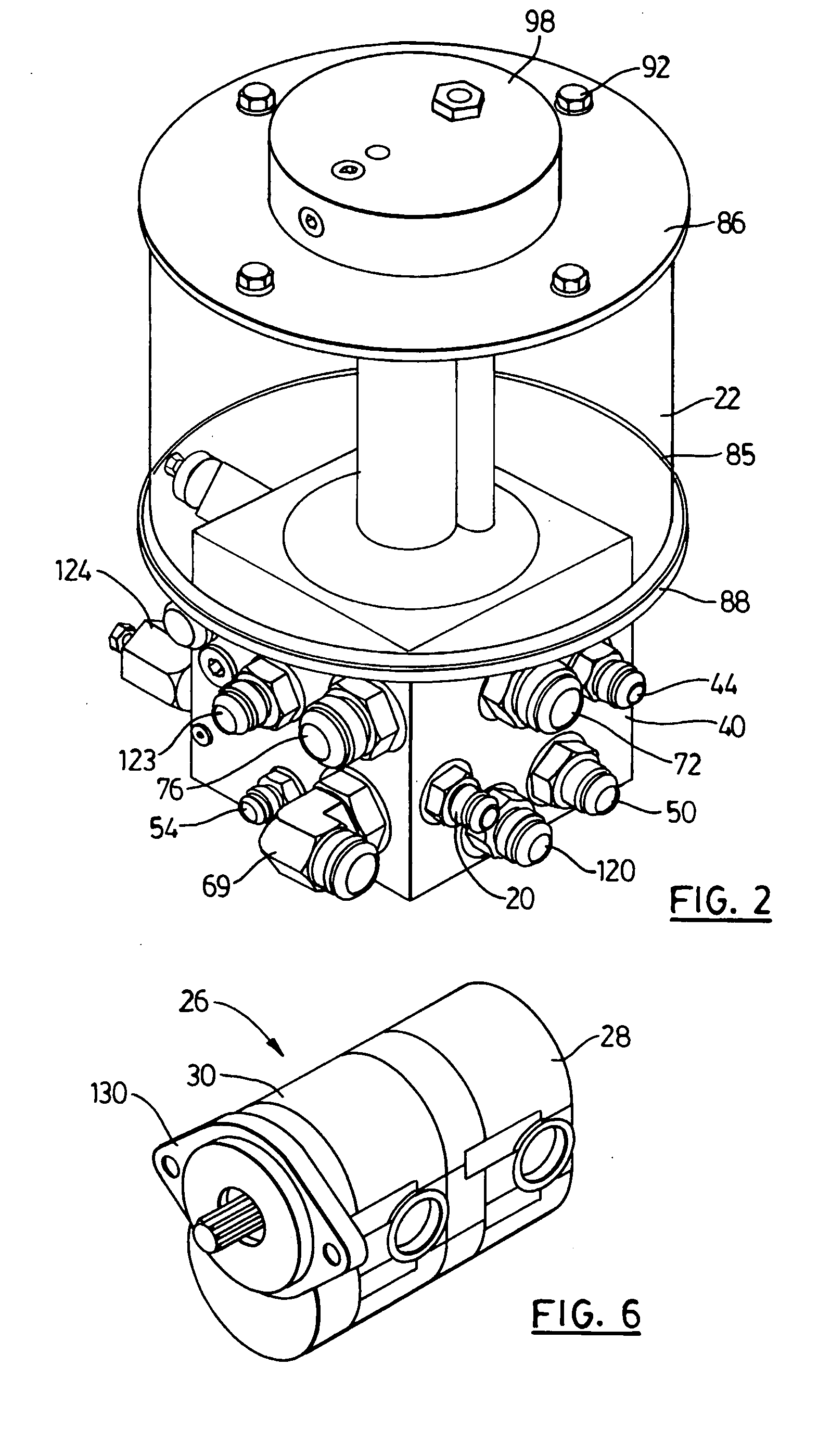 Electro-hydraulic fan drive cooling and steering system for vehicle