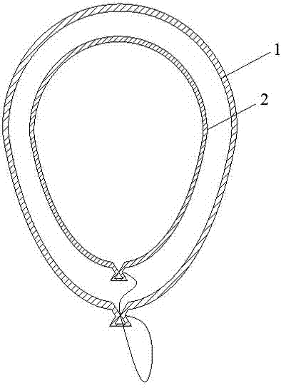 Weather balloon and preparing method thereof