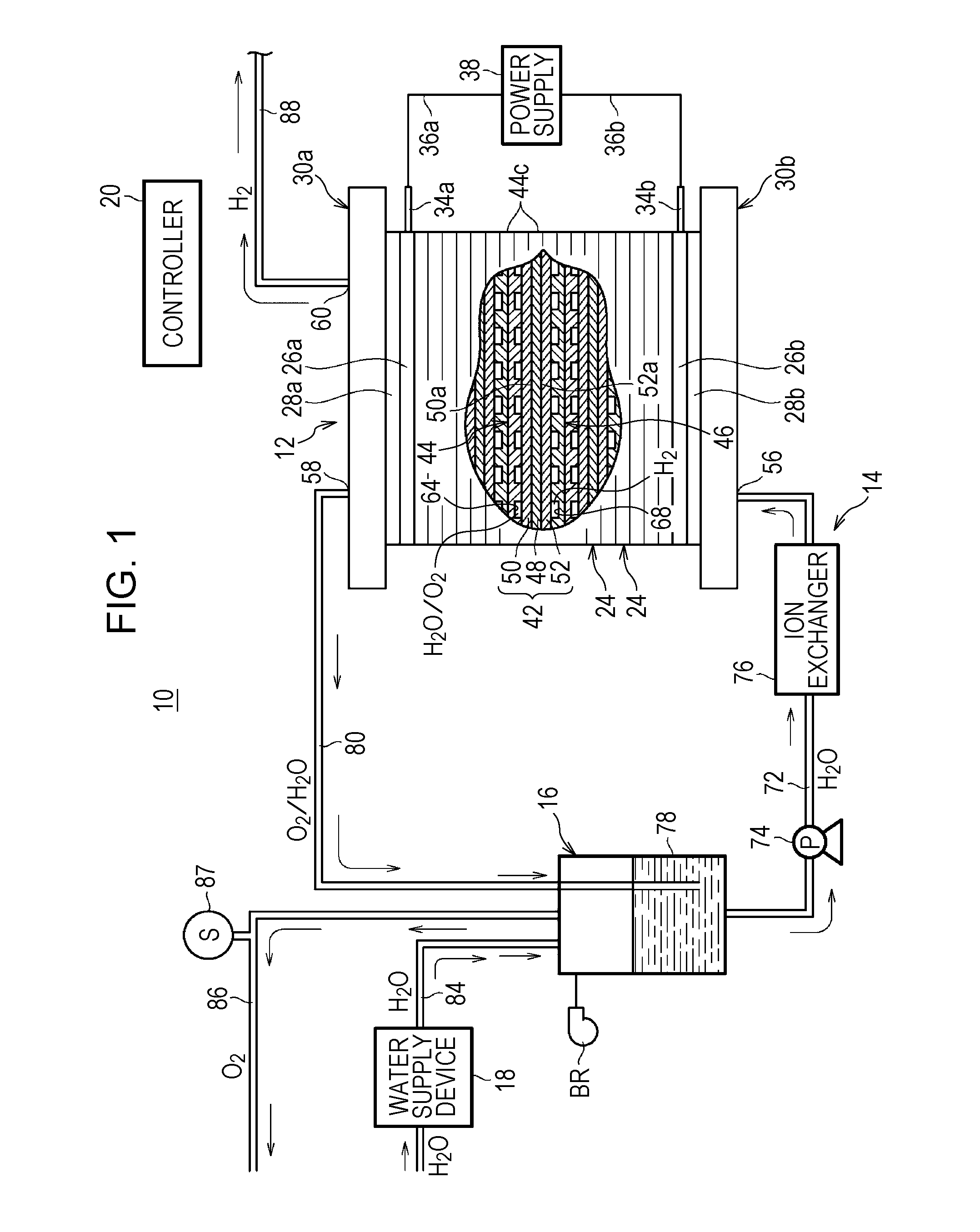 Method for operating water electrolysis system