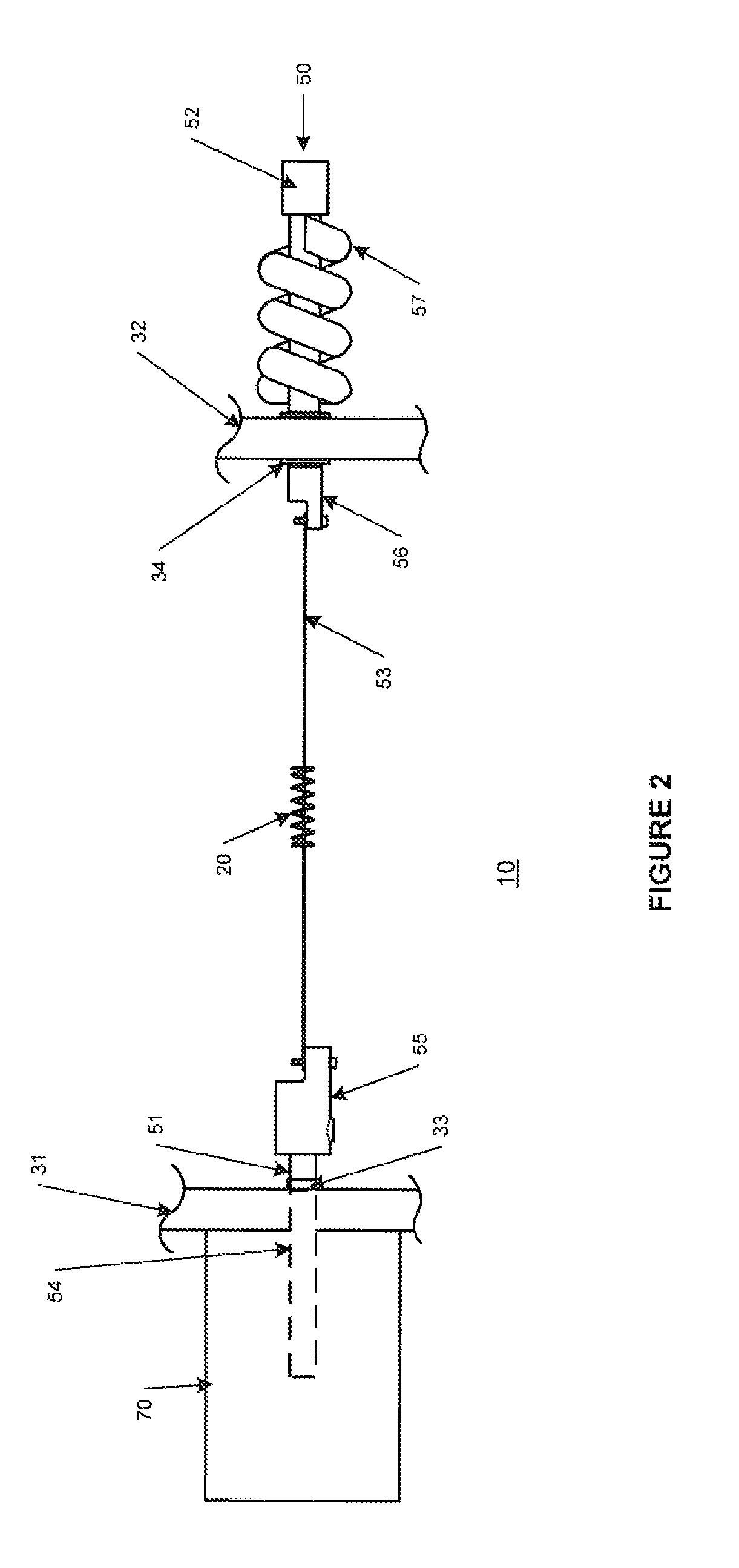 Apparatus for holding a medical device during coating