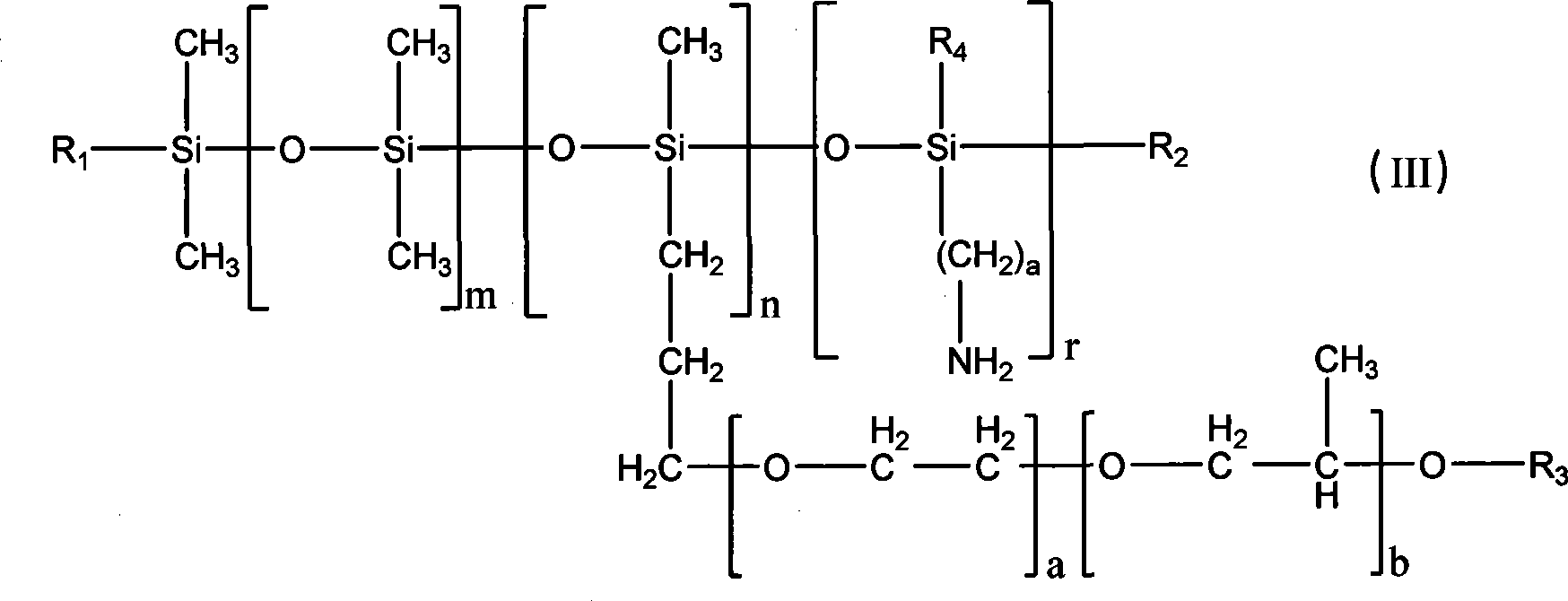 Shampoo composite for moderately removing dandruff