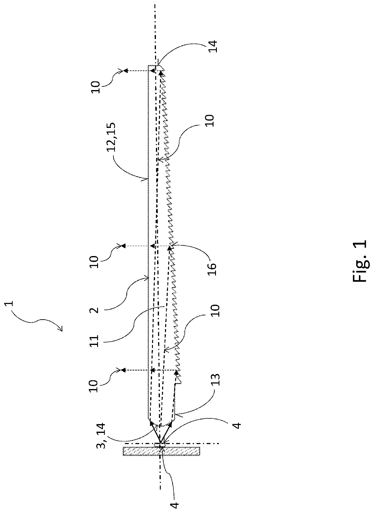 Light-guiding optical unit for a light device of motor vehicles