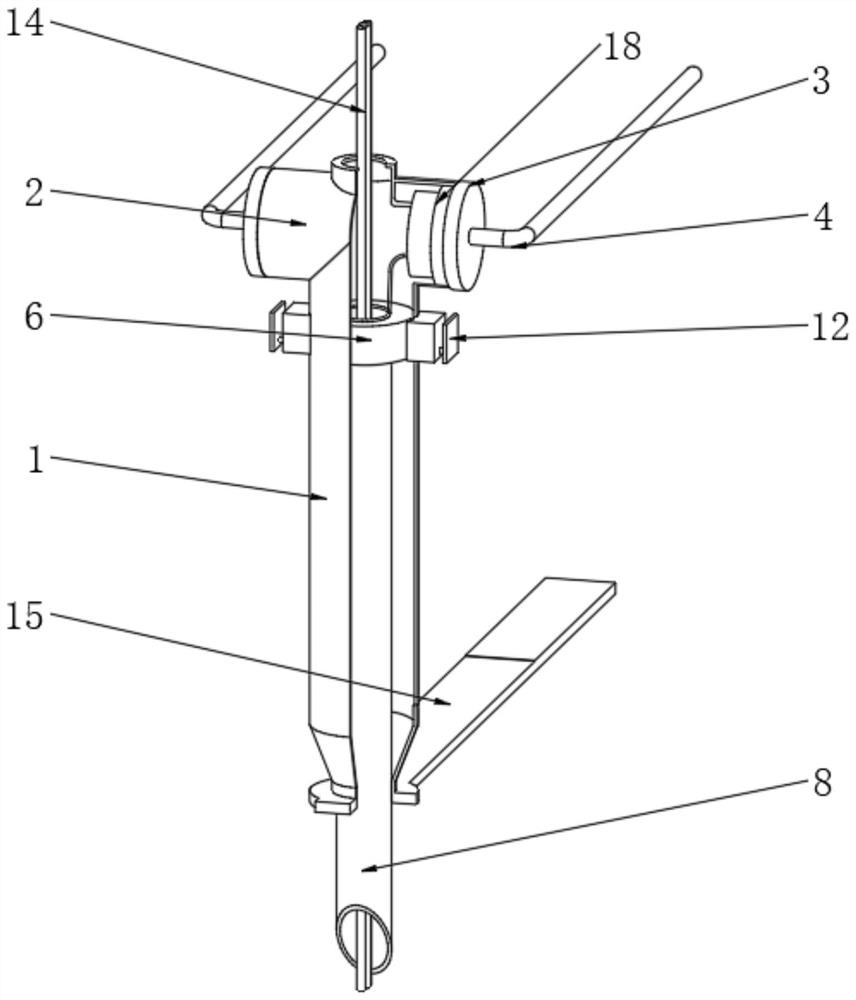 Anesthesia type interventional therapy device