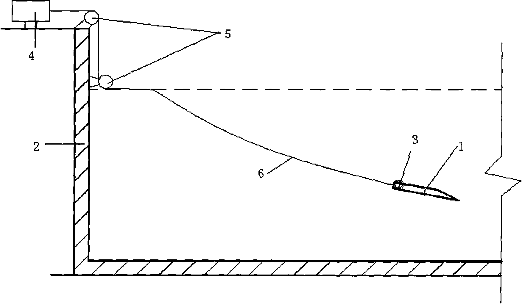 Method for detecting motion direction of drag anchor in oceansoil