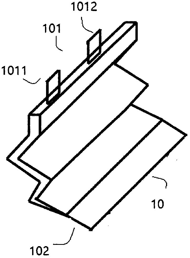 Connection device of ceramic antenna and printed circuit board