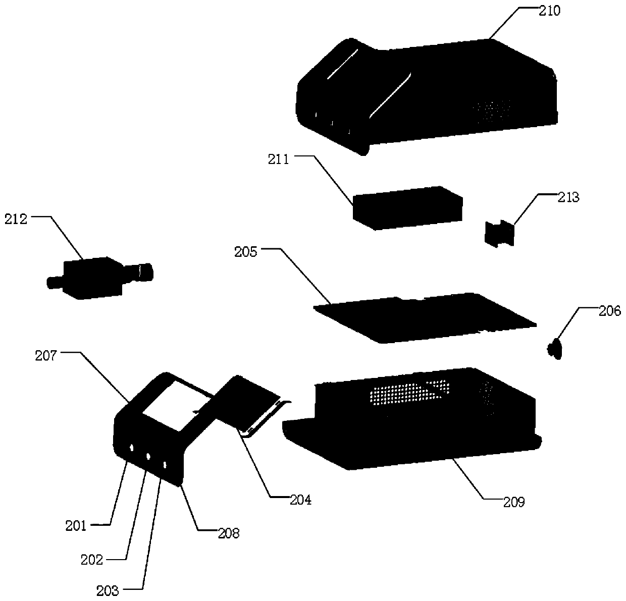 Low-temperature plasma stripping knife operation system