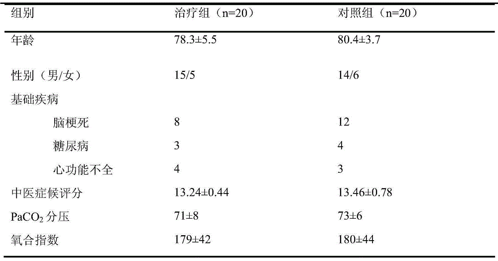 Traditional Chinese medicine composition with efficacy of assisting in treatment of pulmonary infection