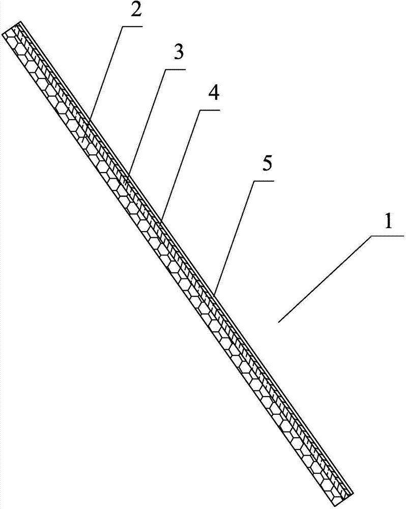 Balcony embedded photovoltaic power generation system and manufacturing method thereof