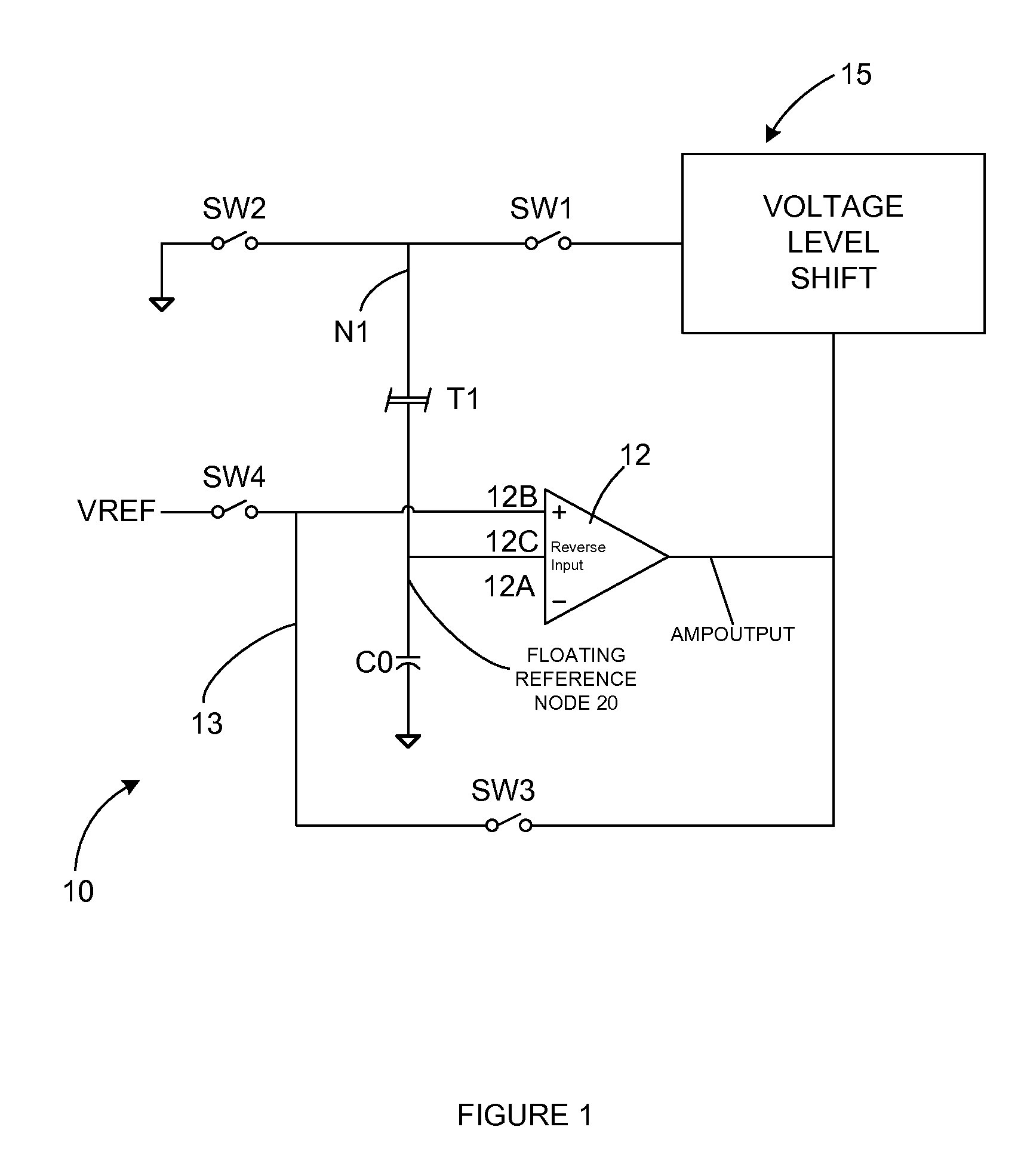Circuit and system for programming a floating gate