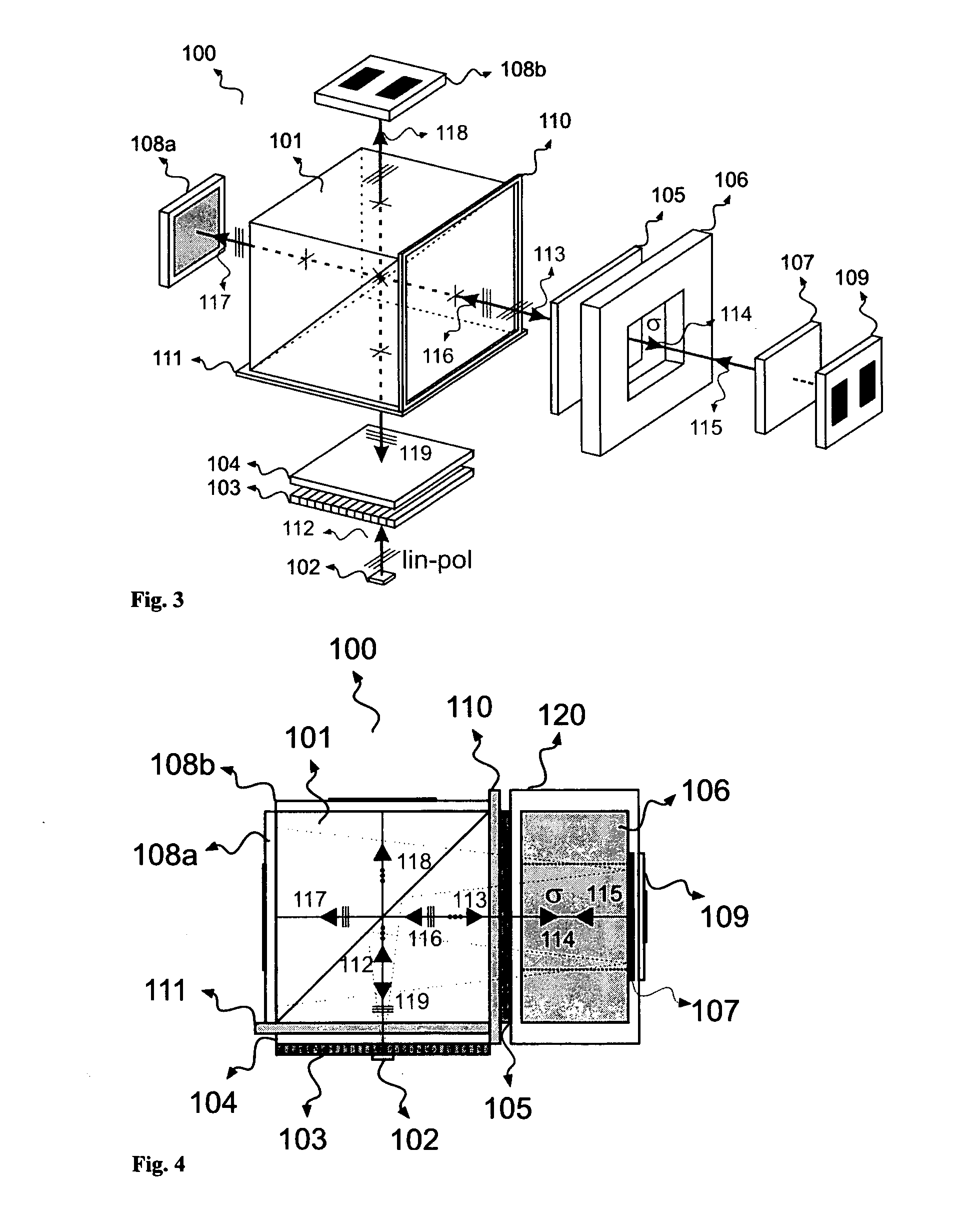 Device for an atomic clock