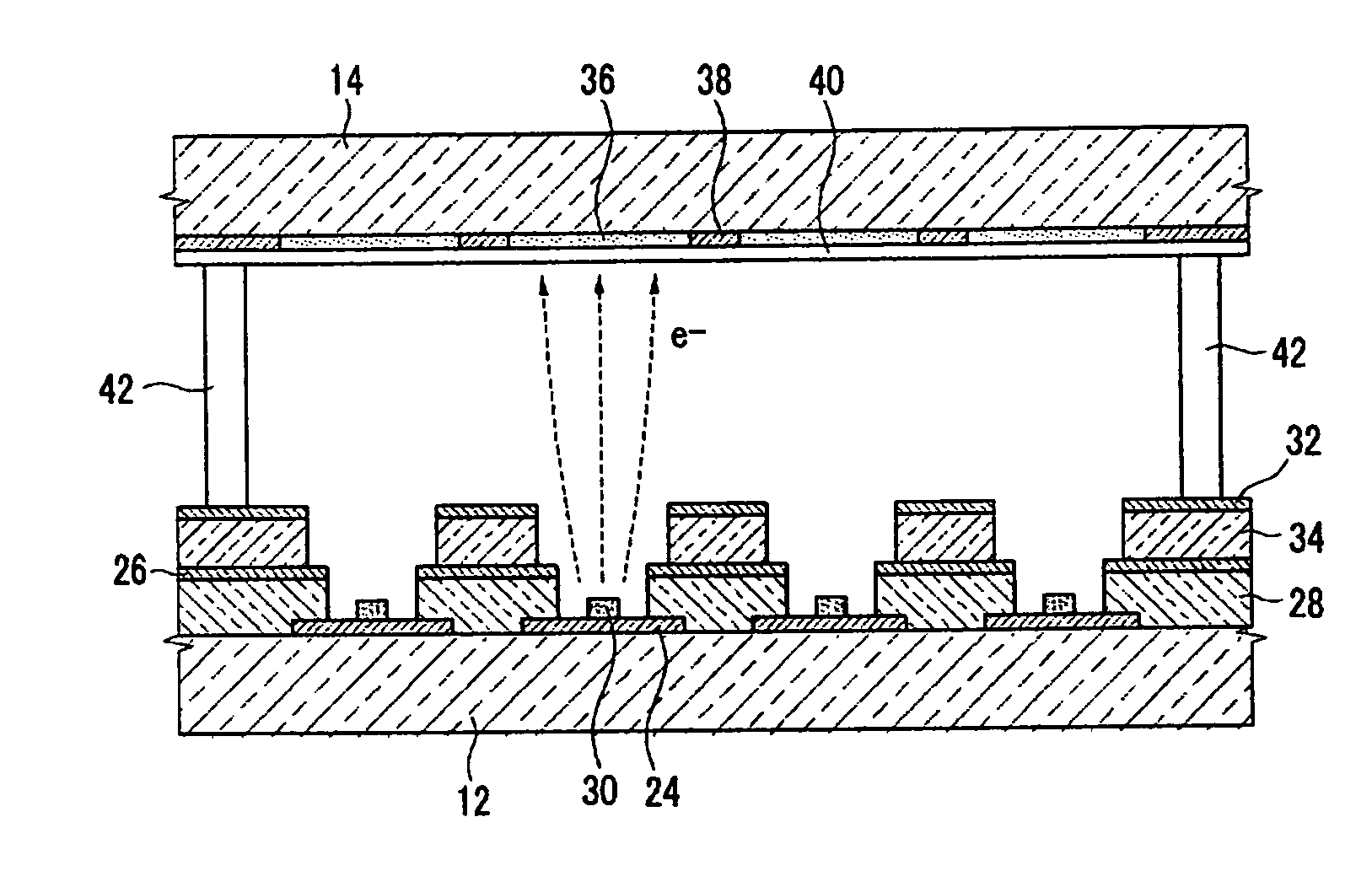 Vacuum vessel, its method of manufacture, and electron emission display using the vacuum vessel