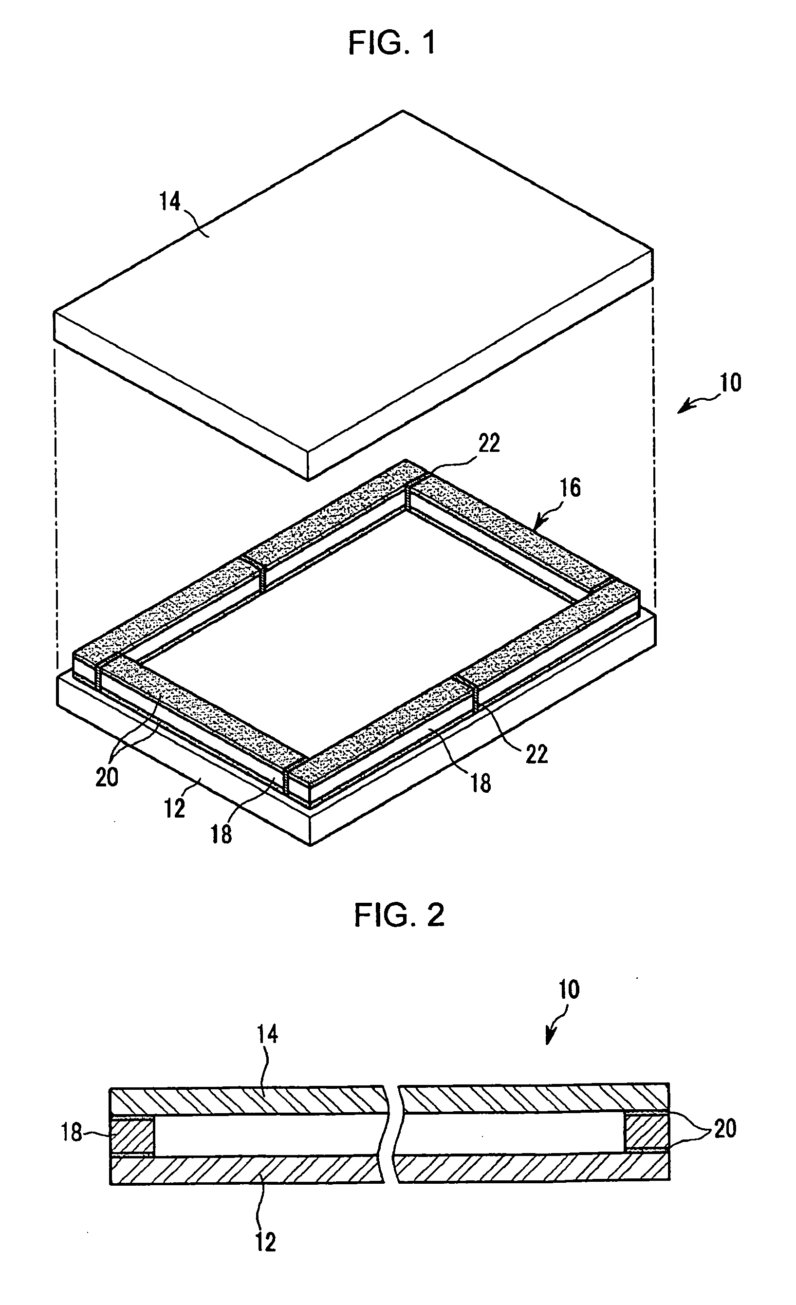 Vacuum vessel, its method of manufacture, and electron emission display using the vacuum vessel