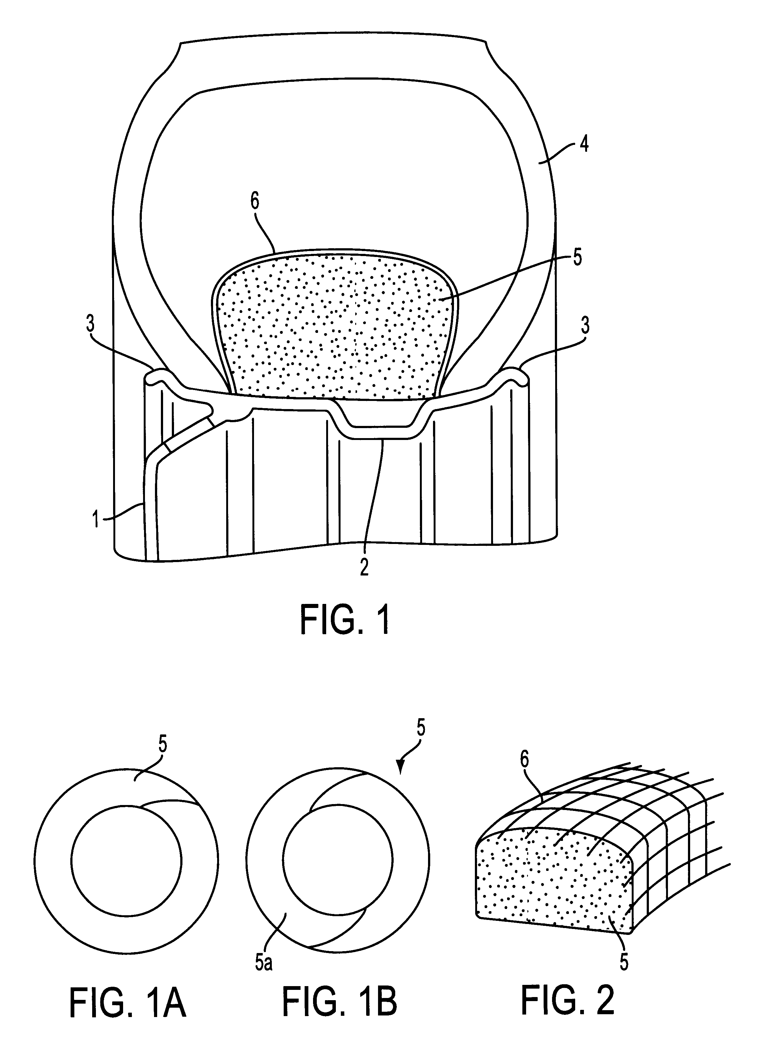 Motor vehicle wheel with a tire placed on a rim and sound-absorbent insert as well as method of producing a sound-absorbent insert