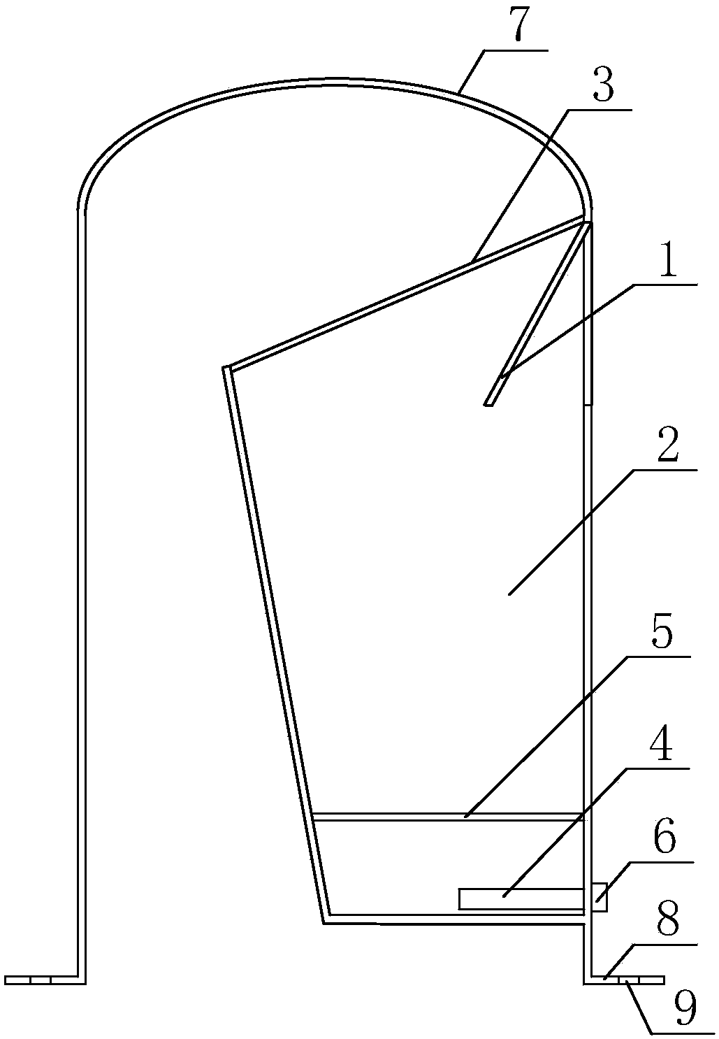 Organic fiber dispersing and adding device