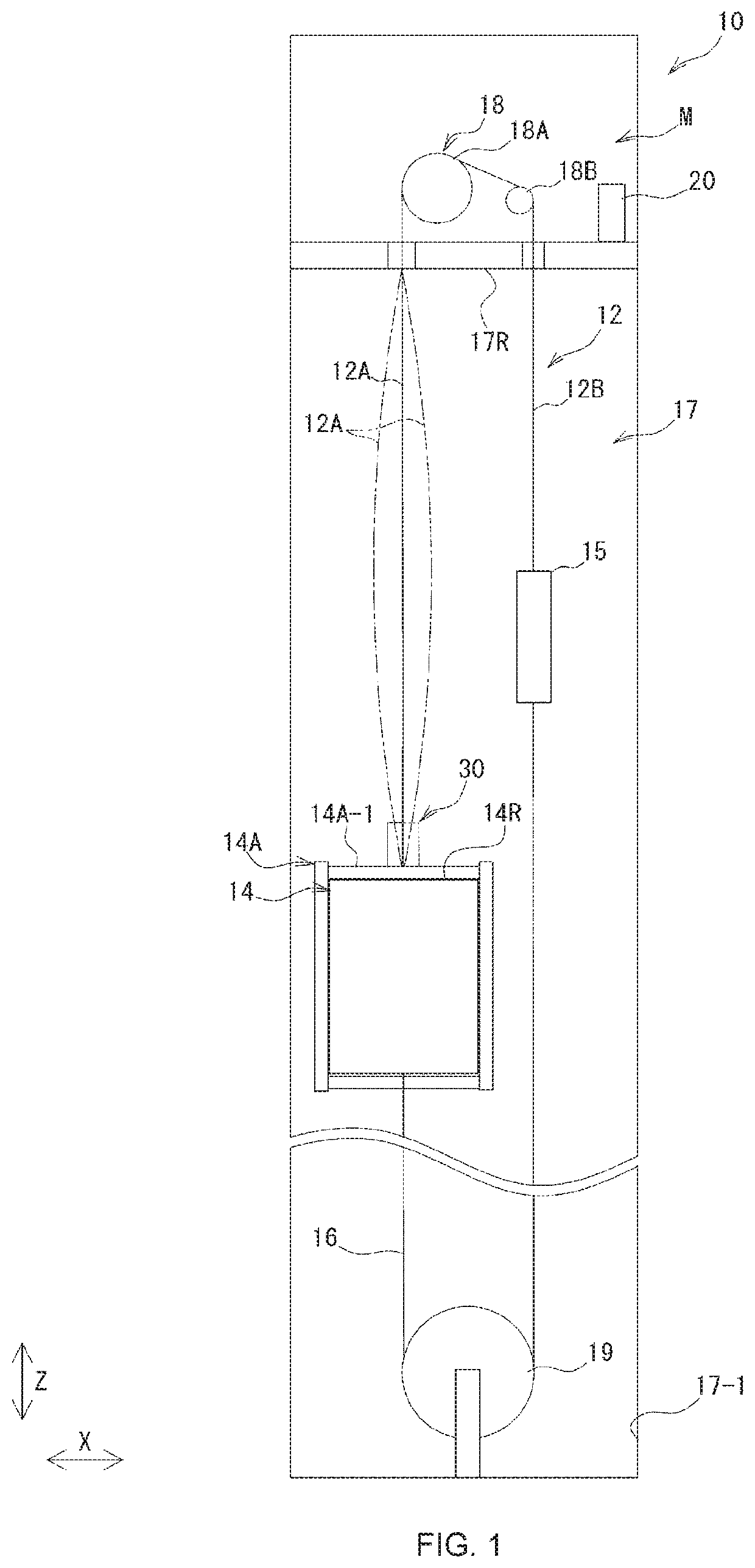 Damping device for main rope