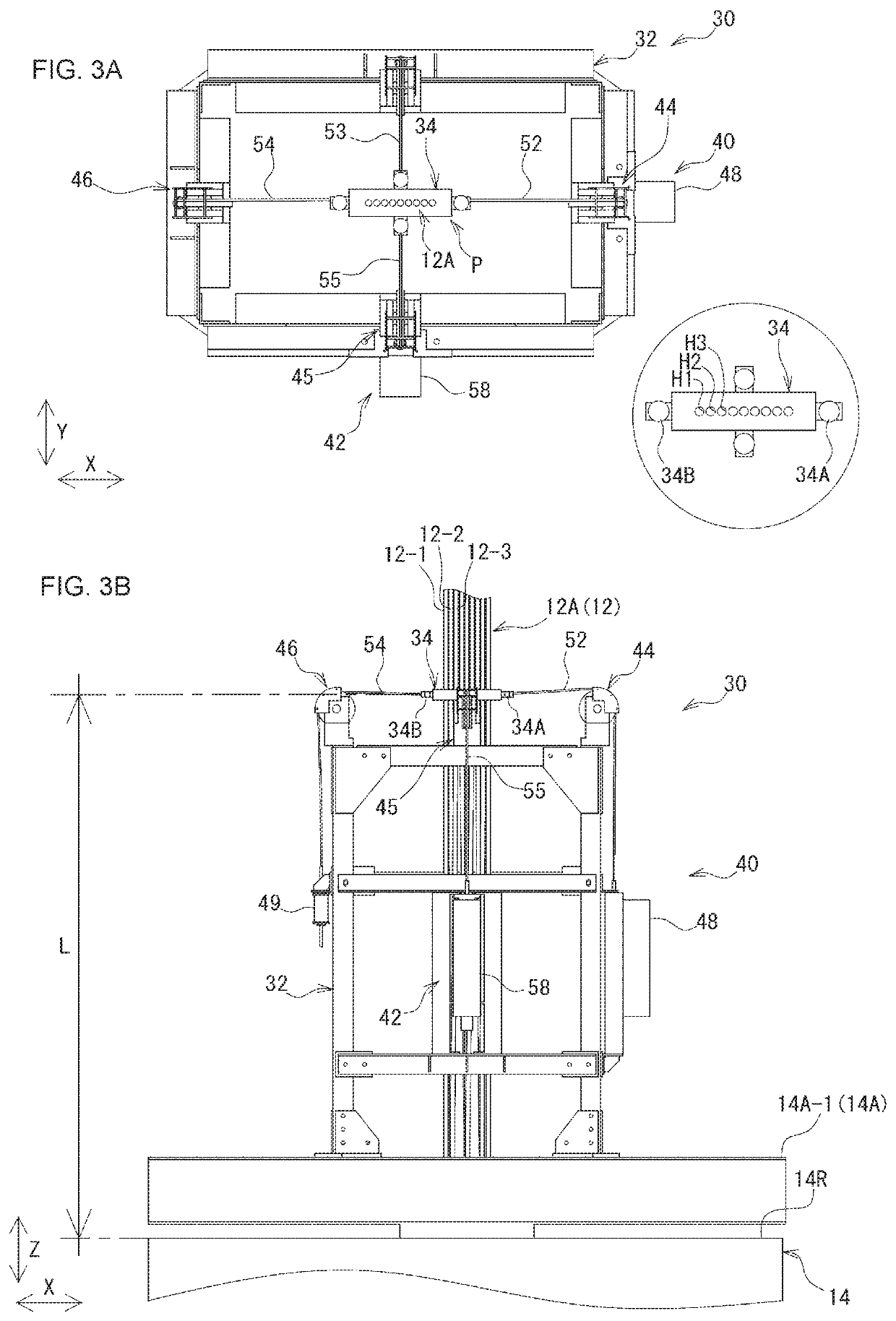 Damping device for main rope