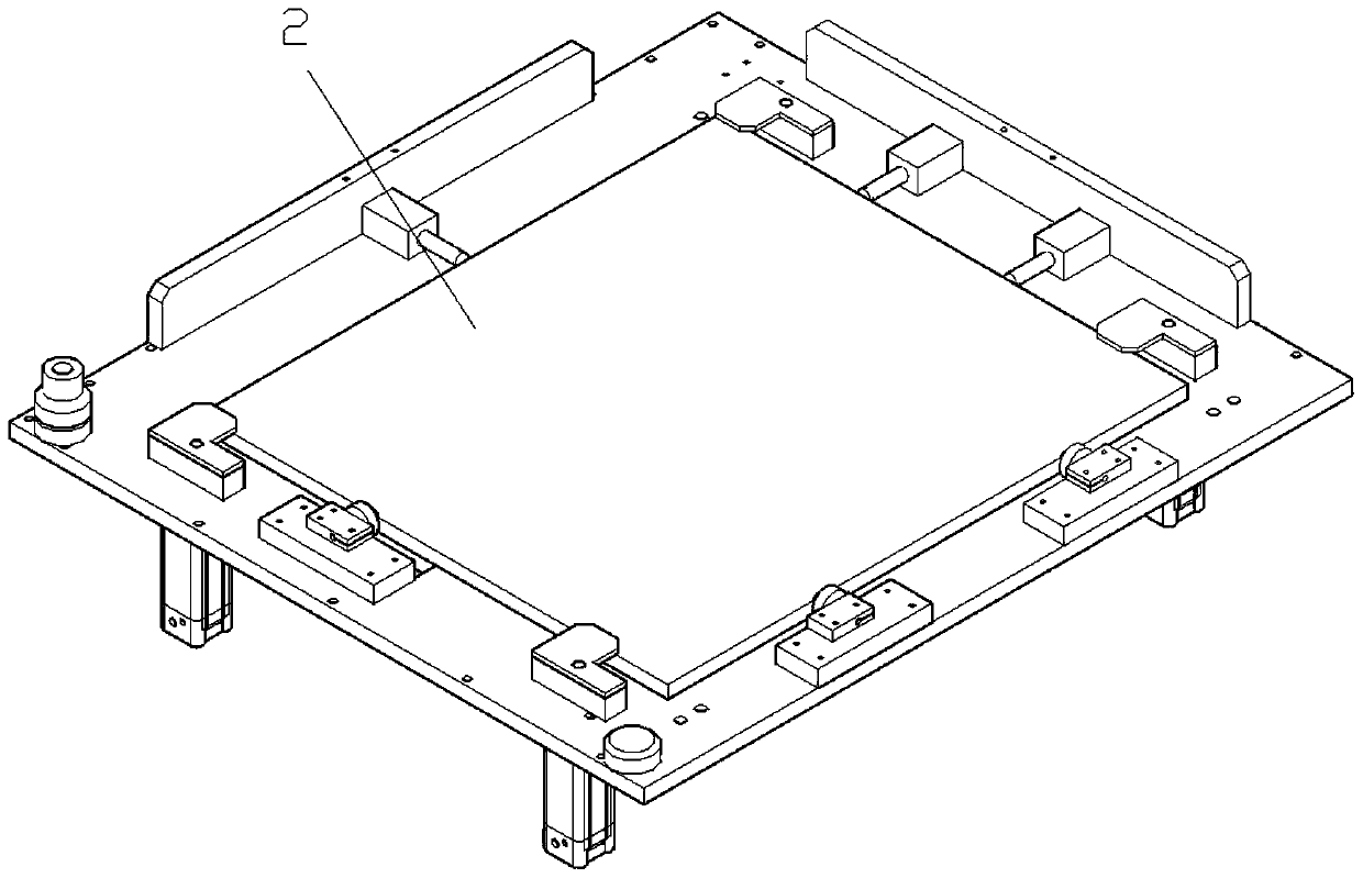 Micro-moving mechanism for driving screen plate through servo motors in high-precision printing machine