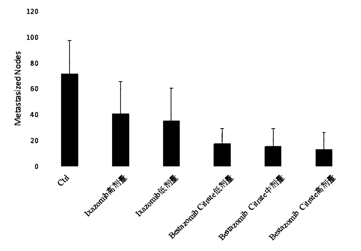 Multifunctional immunity-targeted micromolecule anti-cancer medicine (Bestazomib citrate) and preparation method and application thereof