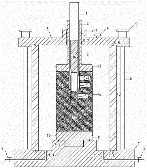 Experimental device and method for simulating the sinking process of static pressure steel pipe piles under confining pressure conditions