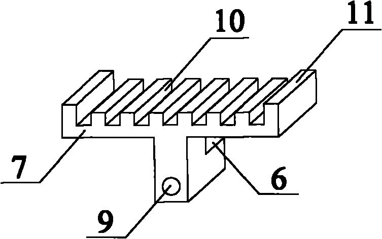 Ribbed superposed prestressed reinforced concrete precast slab