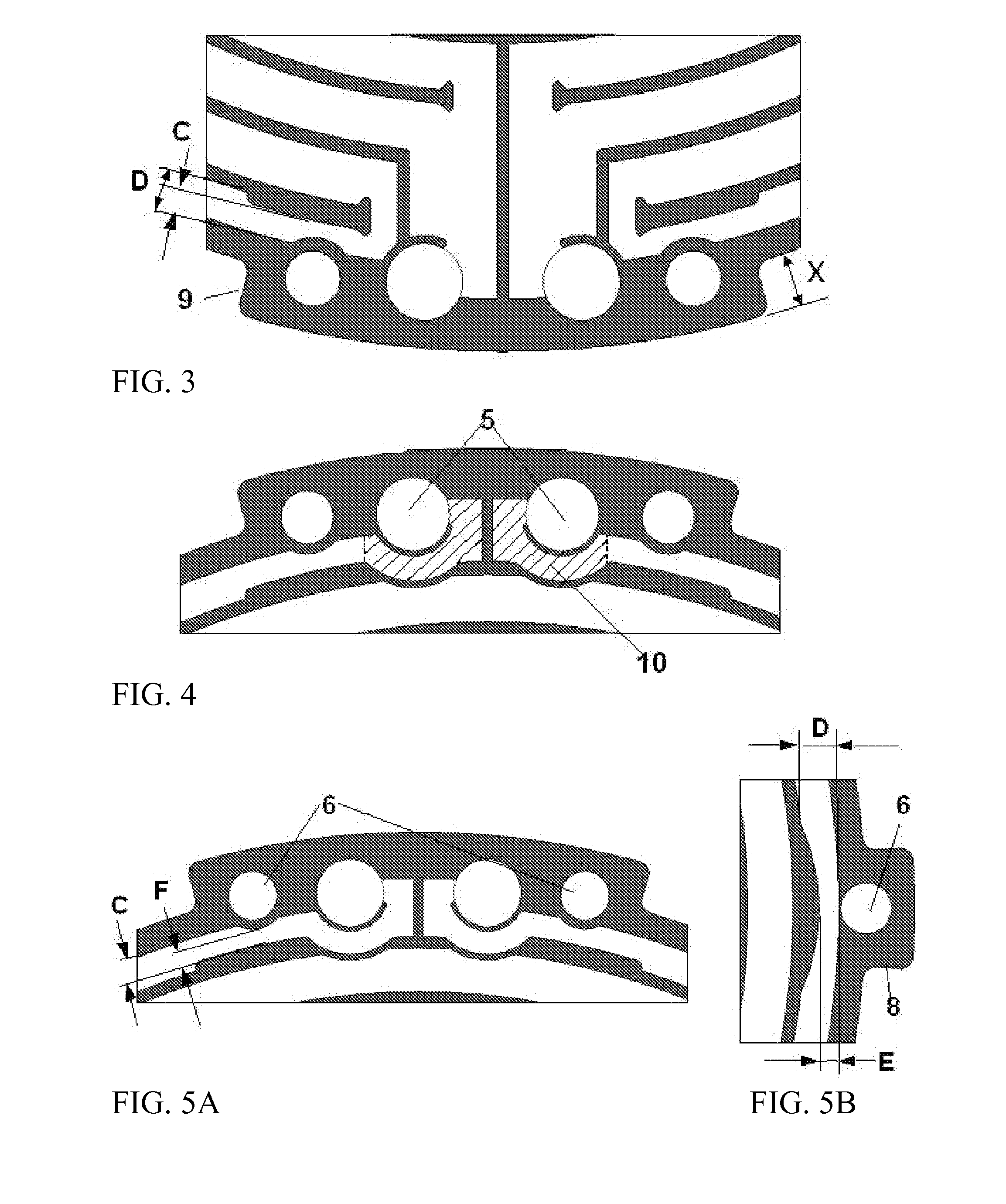 Electrode Pattern For Resistance Heating Element and Wafer processing Apparatus