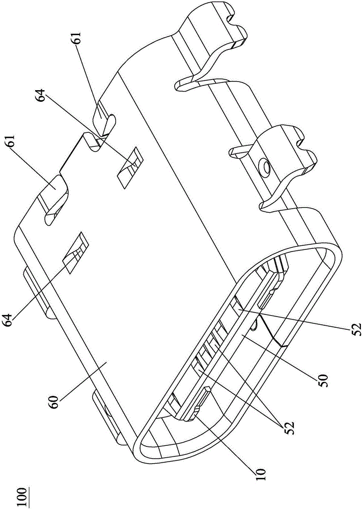 Electric connector and production method therefor