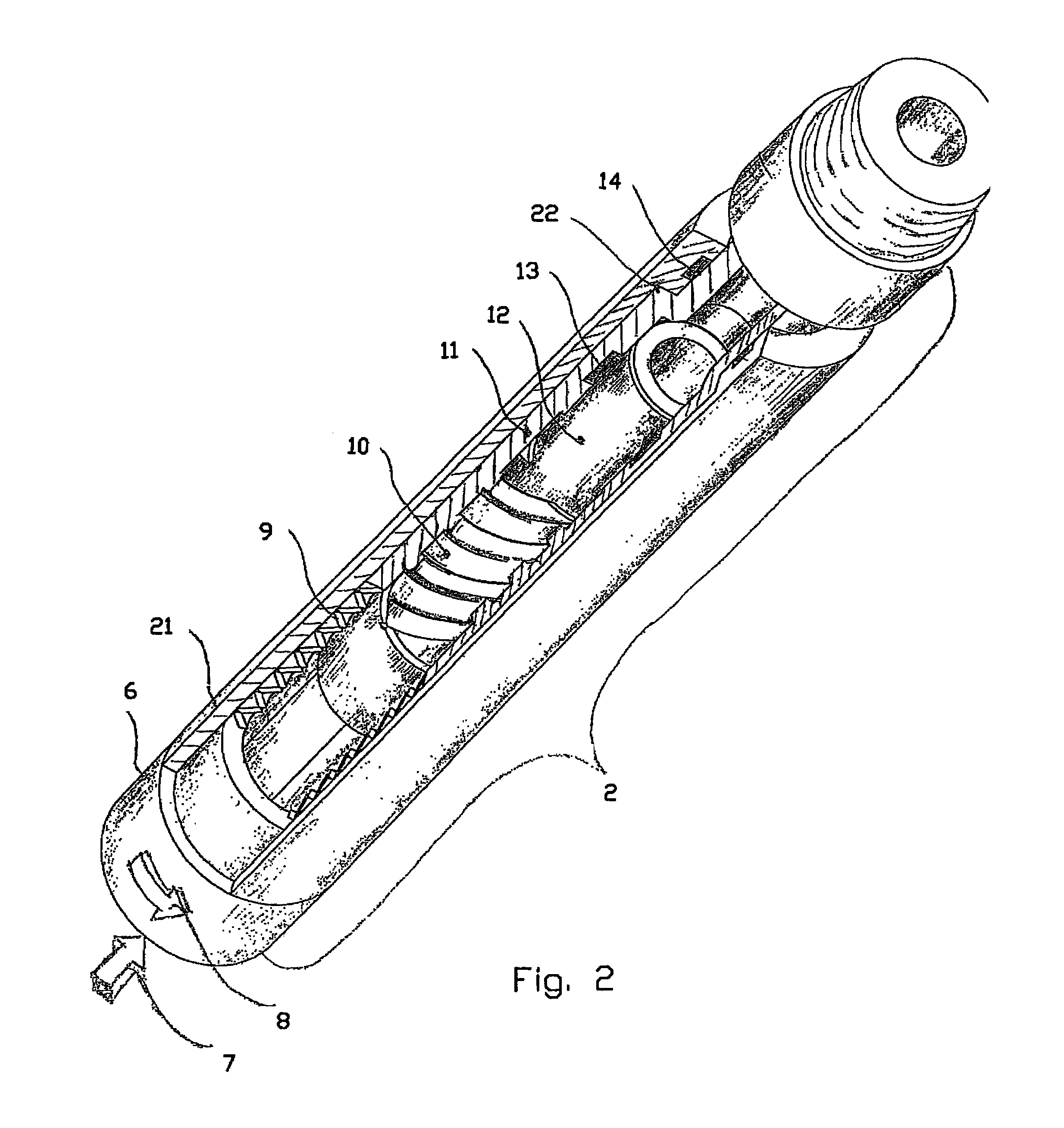 Dynamic damper for use in a drill string