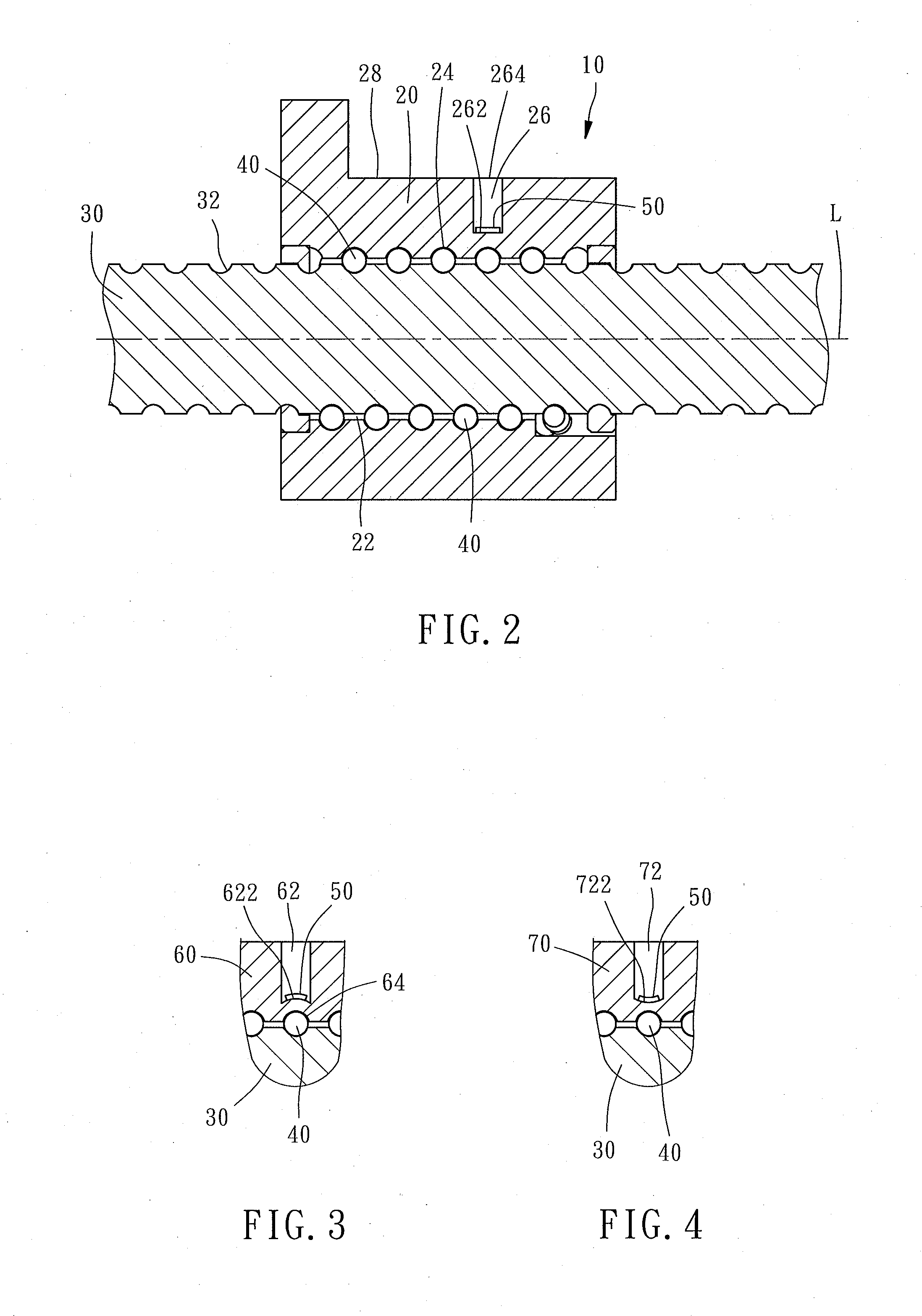 Ball screw capable of sensing preload