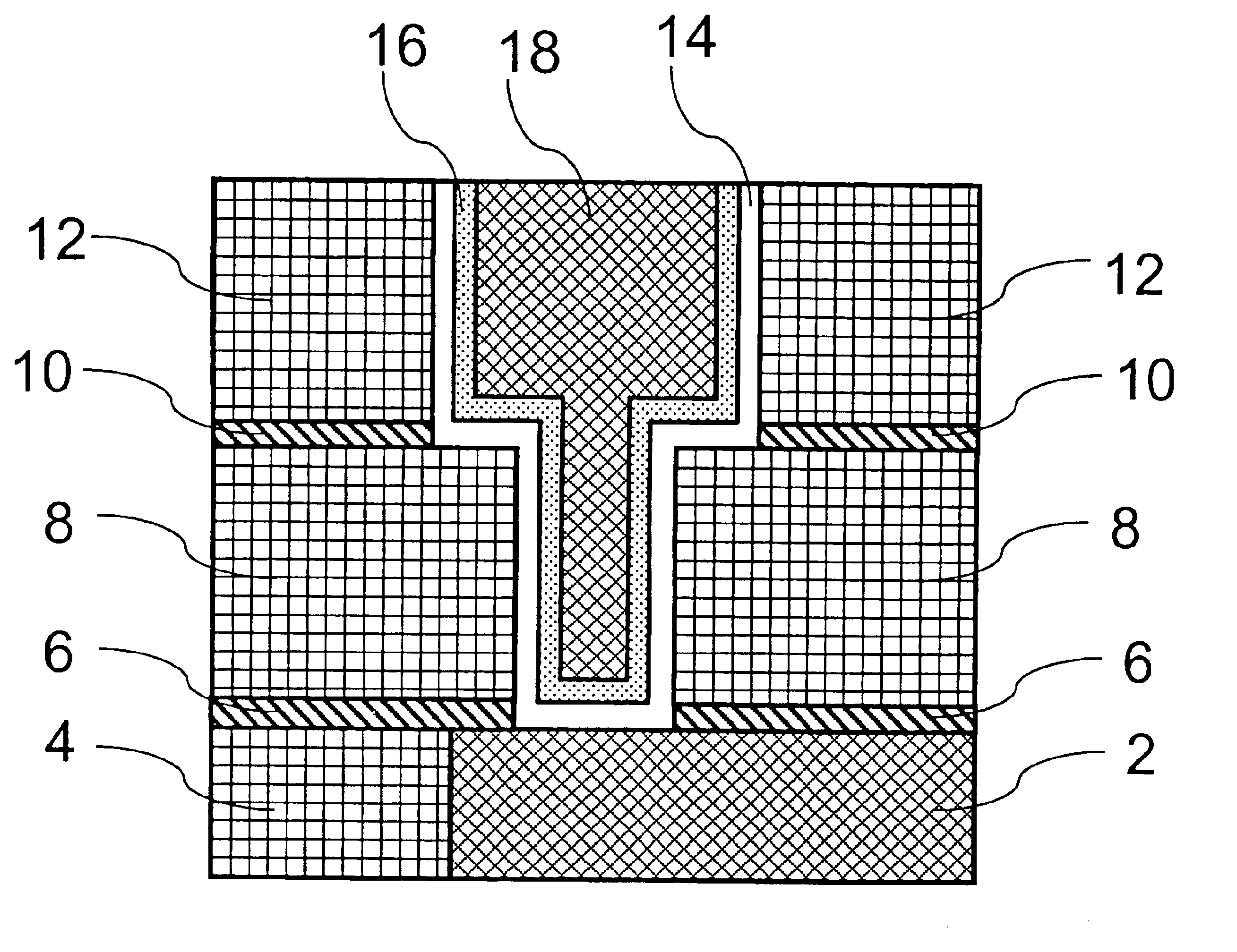 Process for producing integrated circuits including reduction using gaseous organic compounds