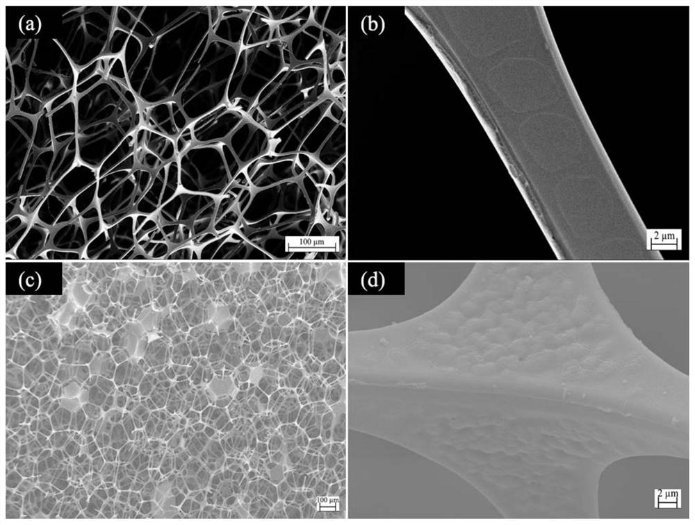 Graphene/chlorinated polypropylene modified melamine foam oil-absorbing material and preparation method thereof